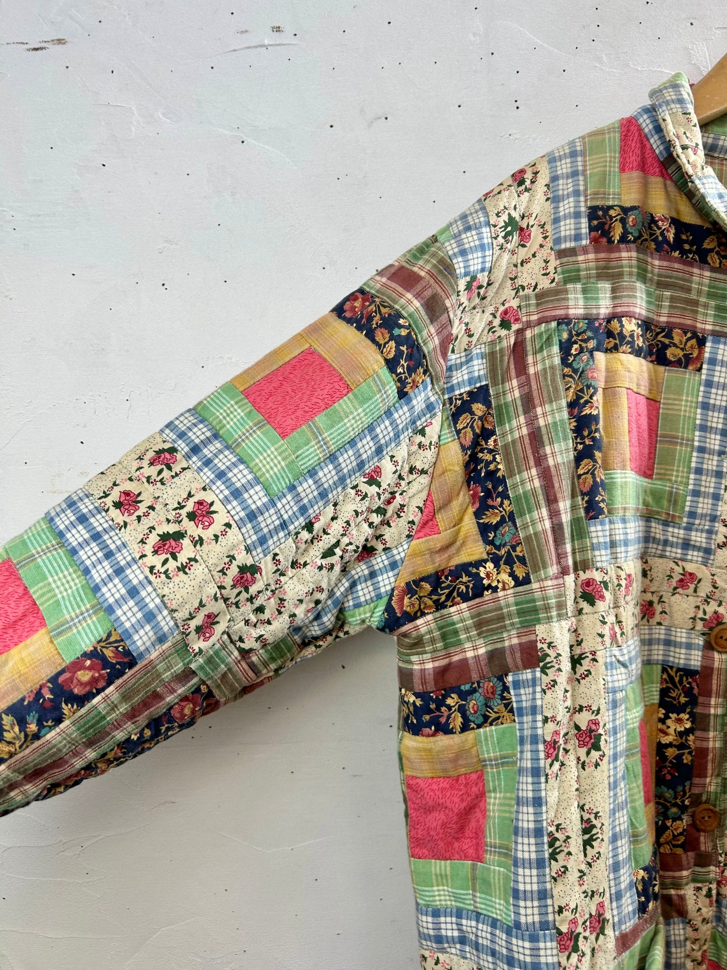 Vintage Reversible Patchwork Jacket [A29226]