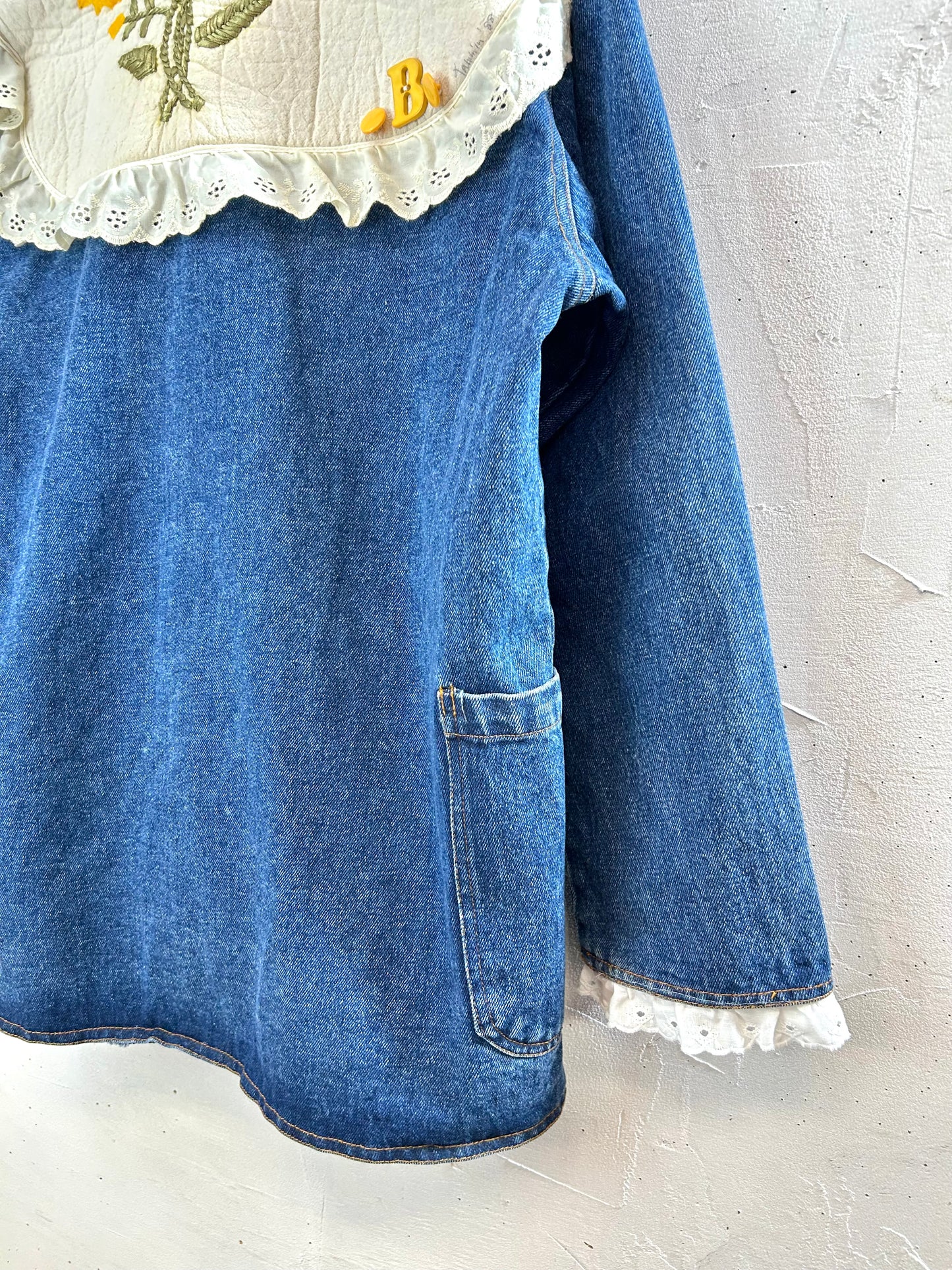 '80sVintage Custom Denim Jacket [C29876]