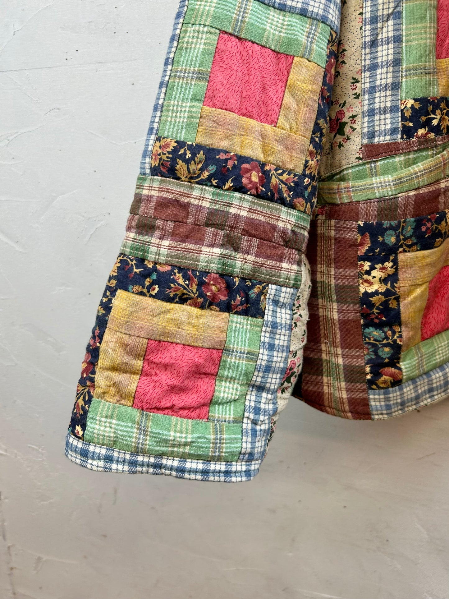 Vintage Reversible Patchwork Jacket [A29226]