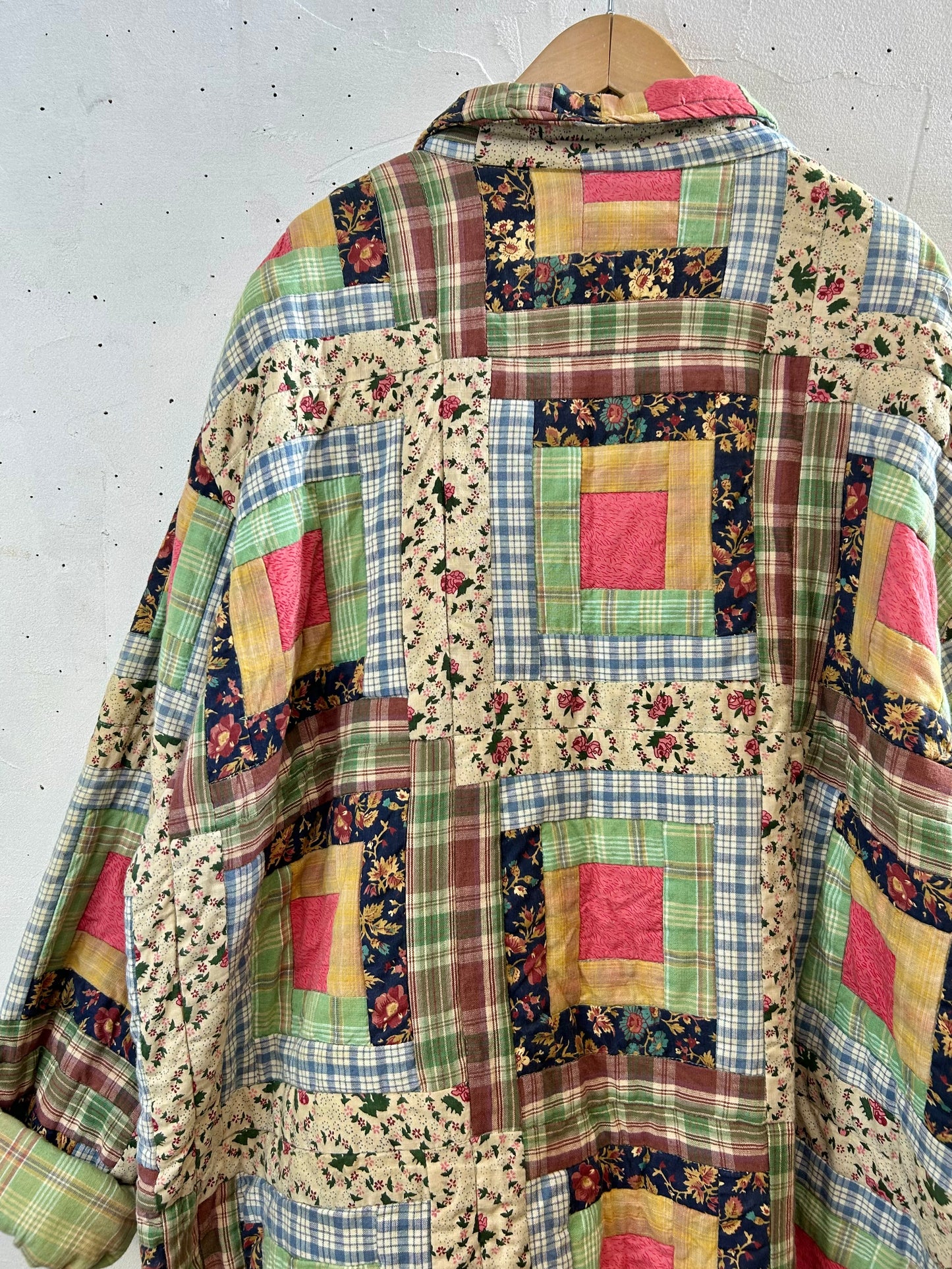 Vintage Reversible Patchwork Jacket [A29226]