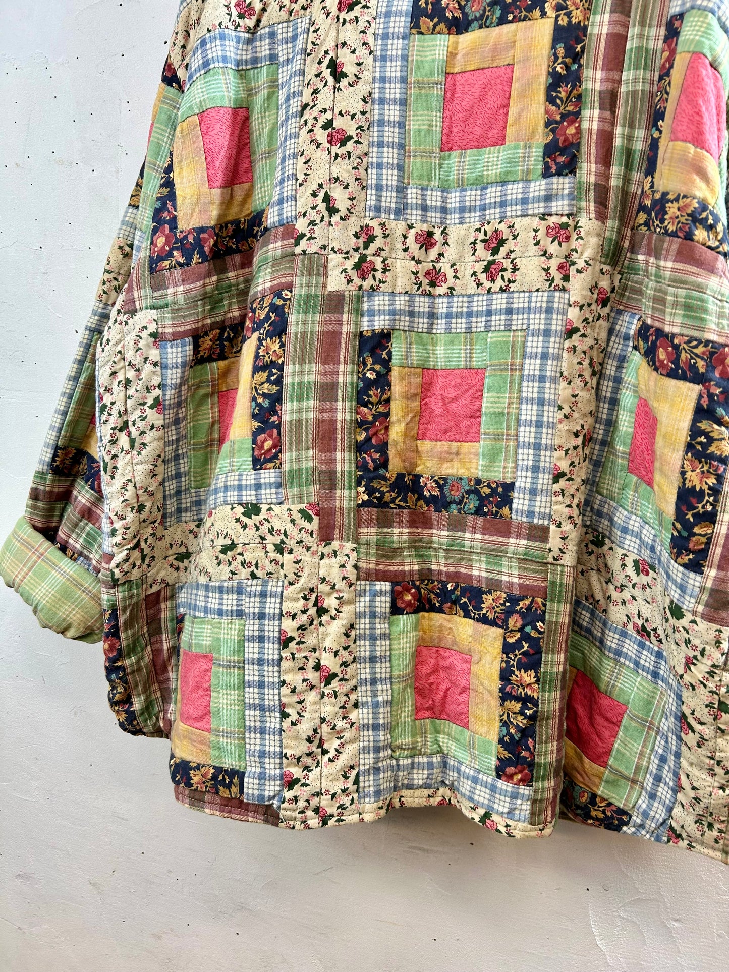 Vintage Reversible Patchwork Jacket [A29226]