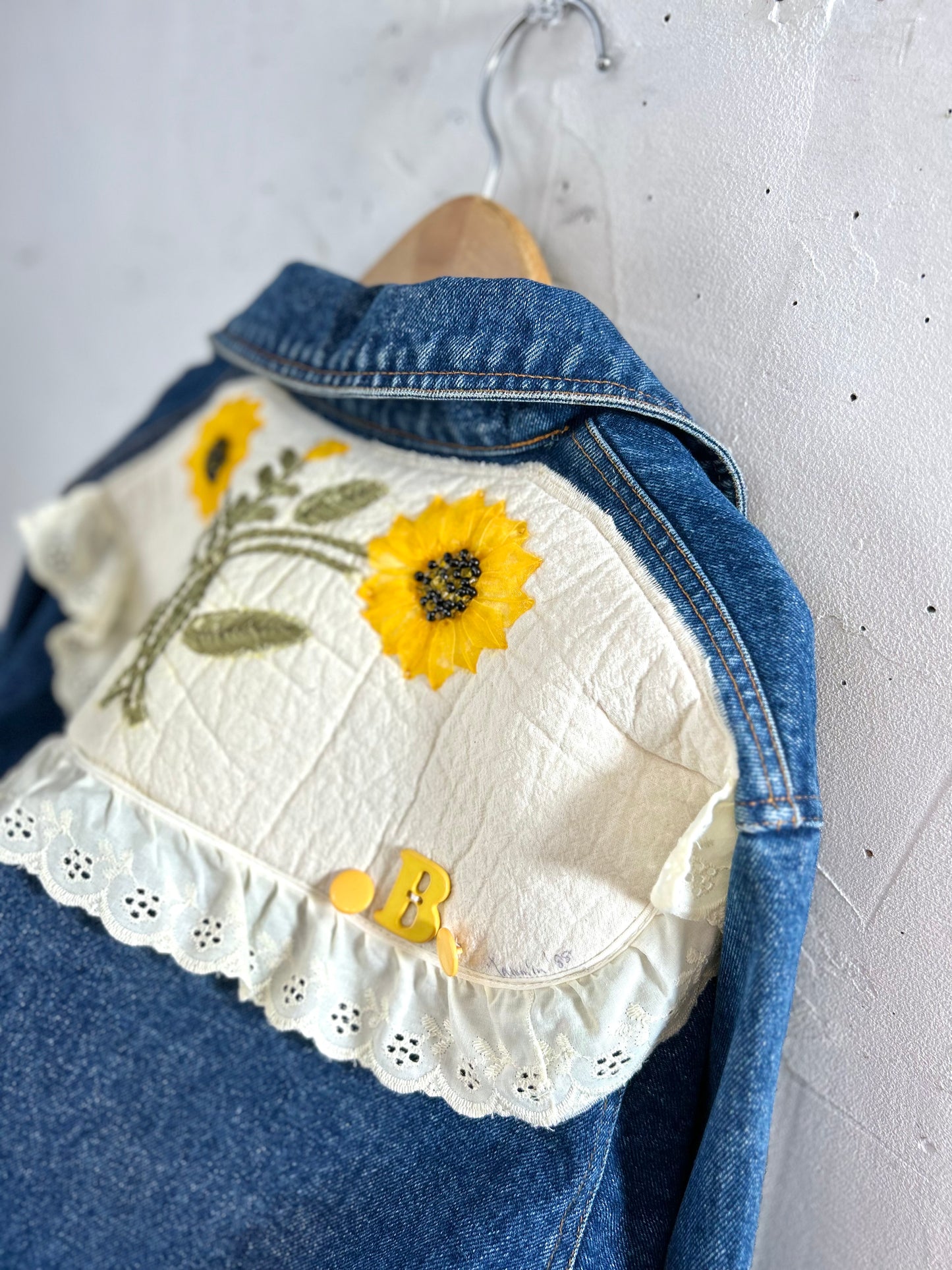 '80sVintage Custom Denim Jacket [C29876]