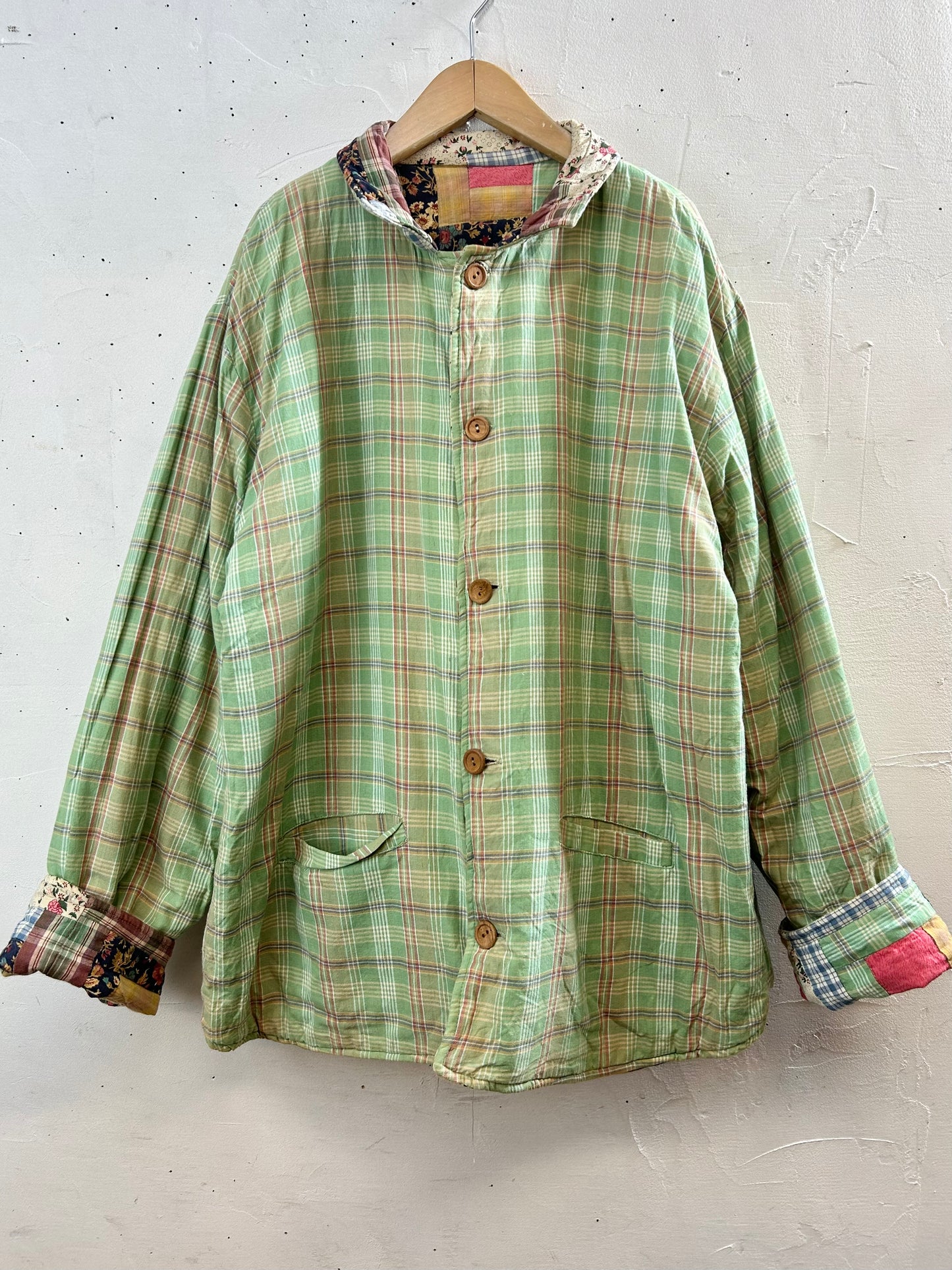 Vintage Reversible Patchwork Jacket [A29226]