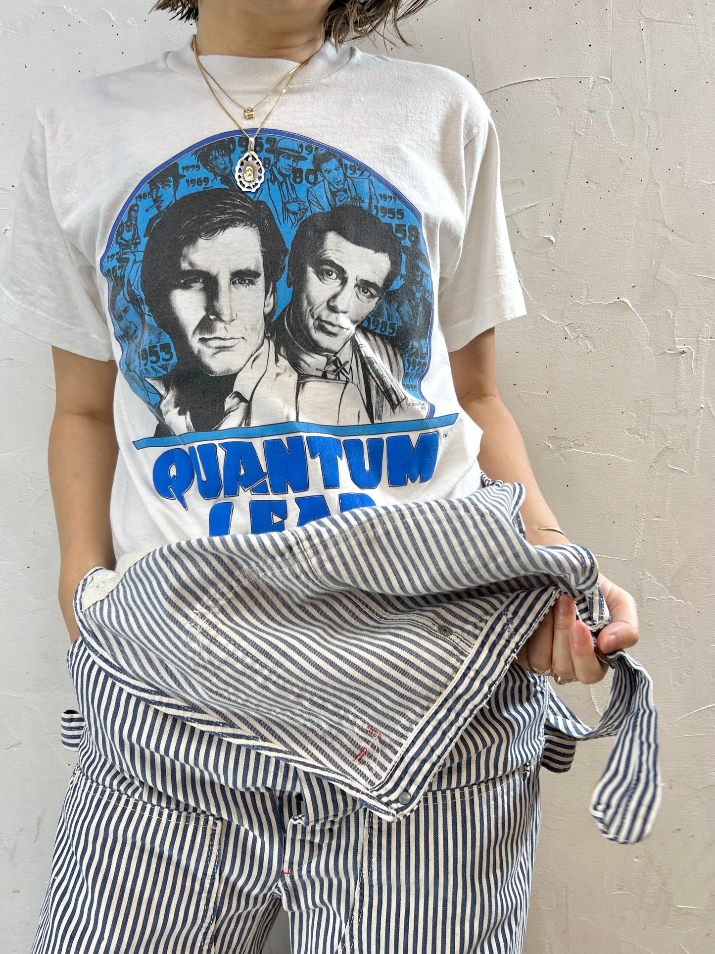 ‘80s Vintage T-shirt 〜QUANTUM LEAP〜[G27969]