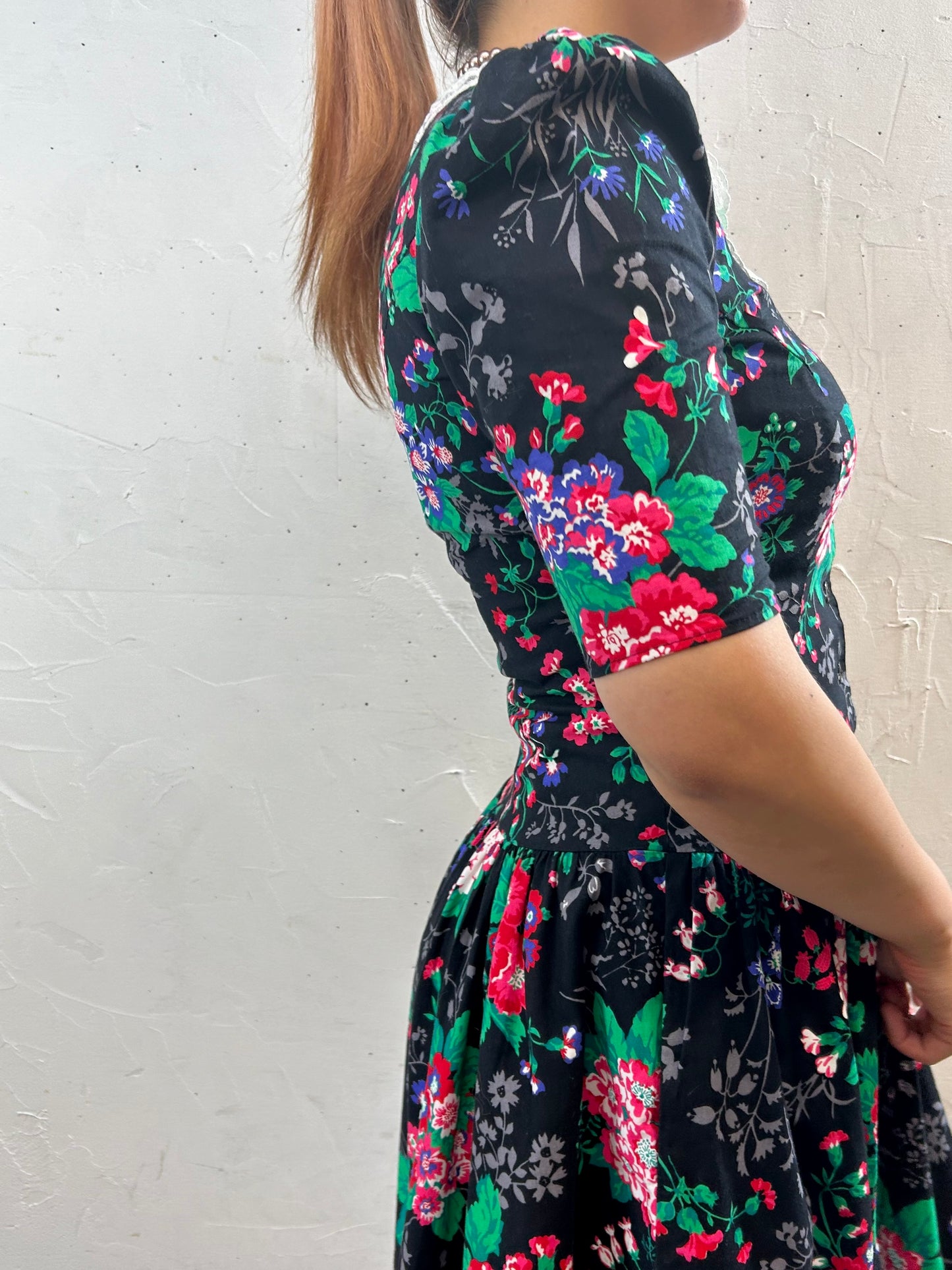 Vintage Flower Dress [F27672]