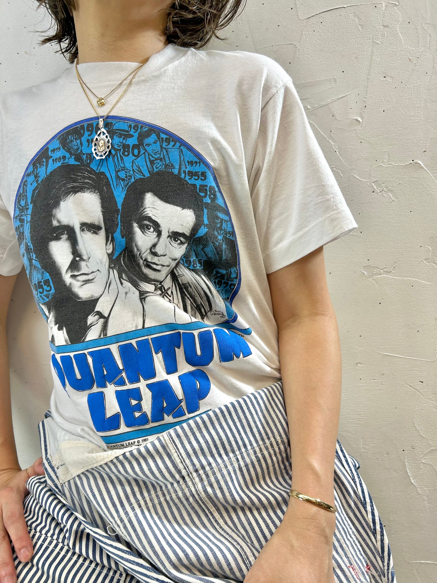 ‘80s Vintage T-shirt 〜QUANTUM LEAP〜[G27969]