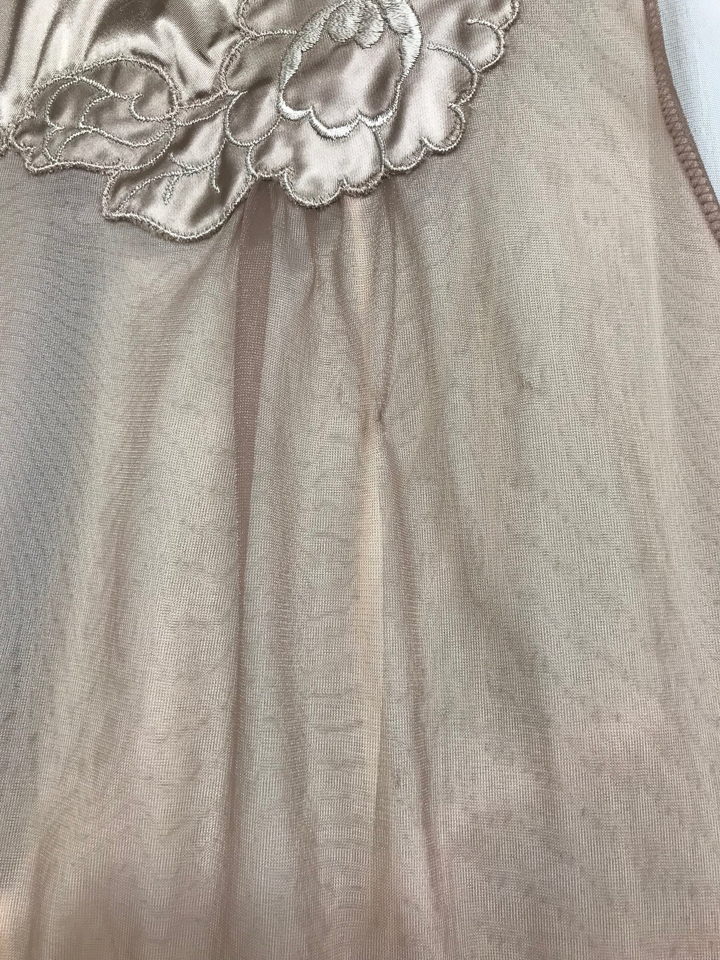 60s Vintage Lingerie Dress [I25048]