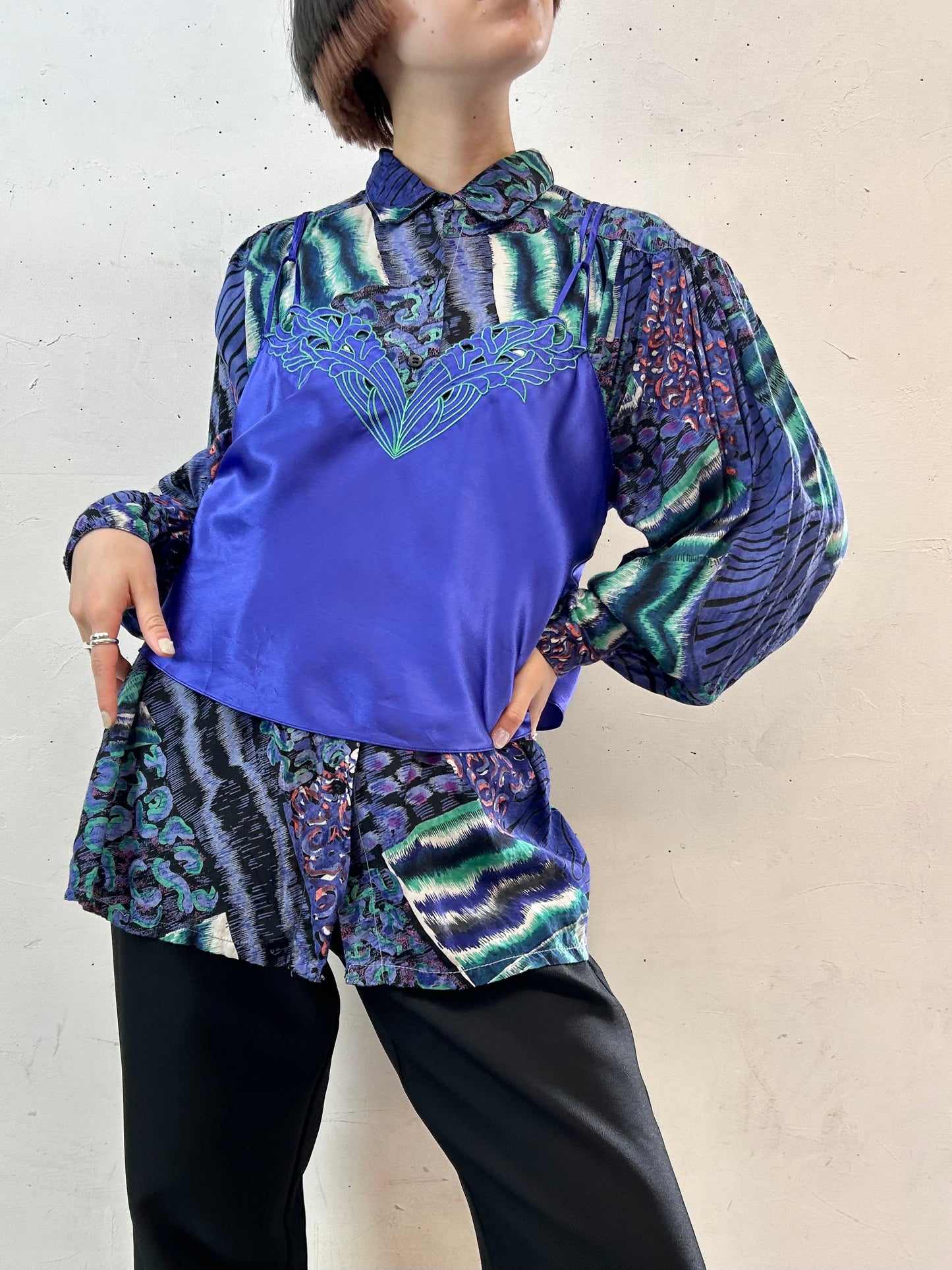 Vintage Viscose Shirt [E27232]