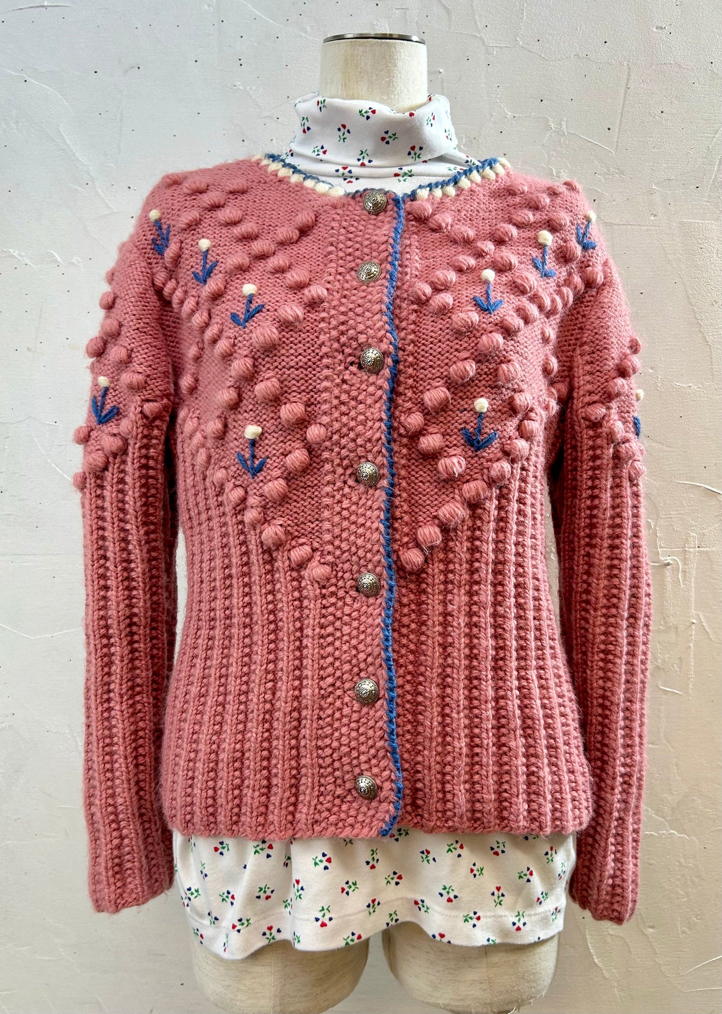 Vintage Tyrol Knit Cardigan [I28559]