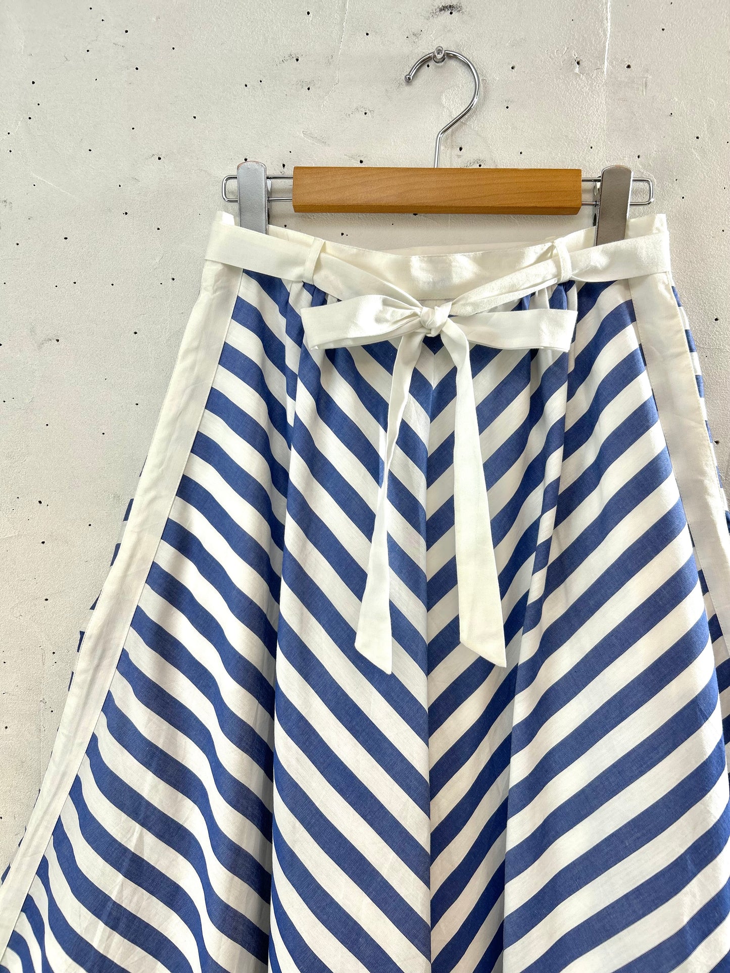 Vintage Stripe Skirt MADE IN W.GERMANY [D30076]