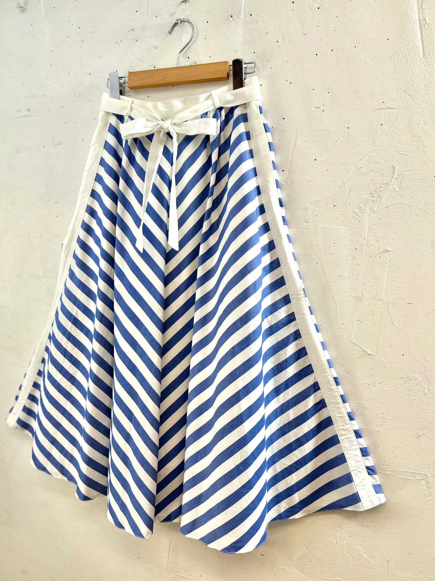 Vintage Stripe Skirt MADE IN W.GERMANY [D30076]
