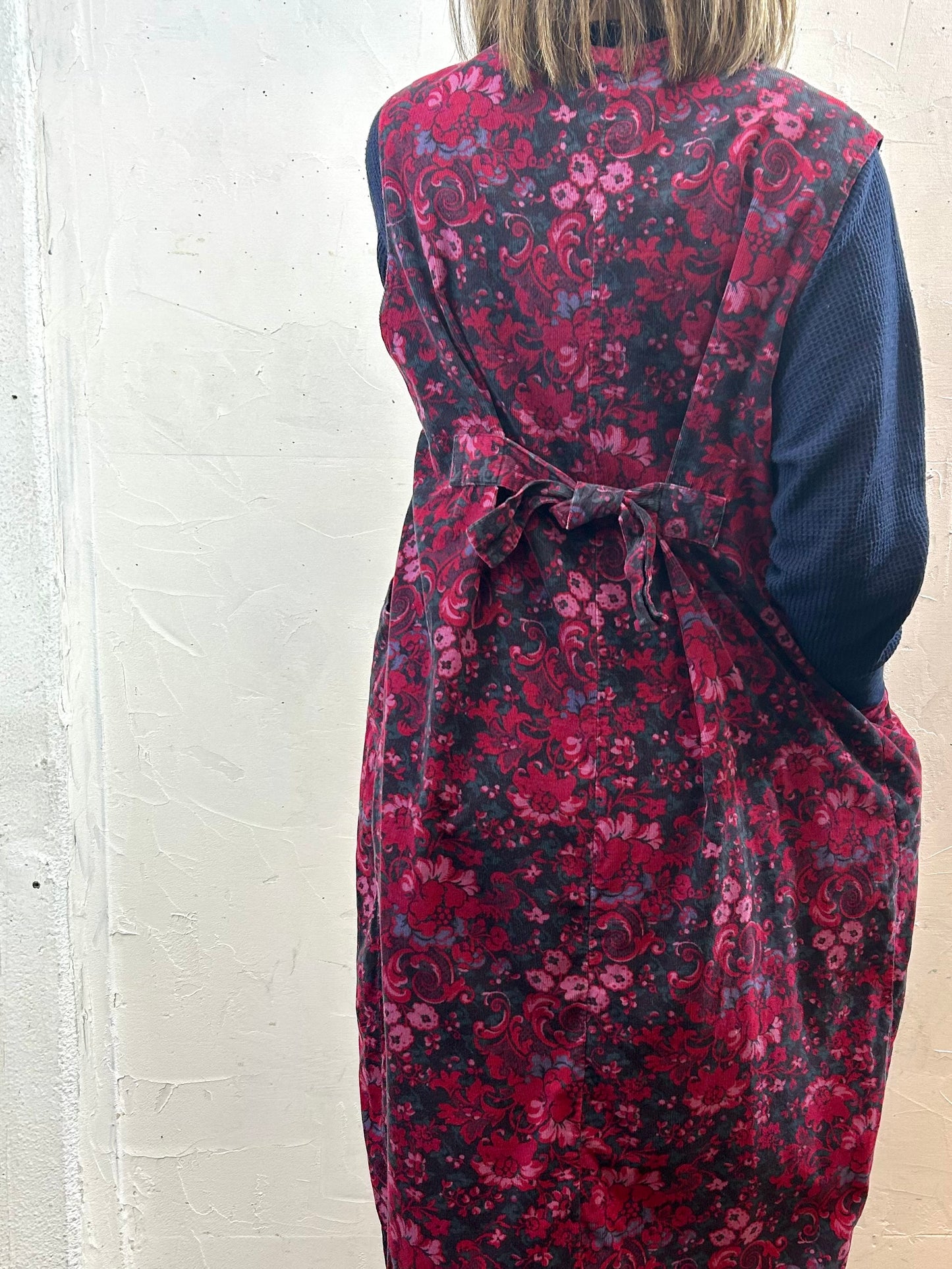 Vintage Custom Ovre Dress 〜Laura Ashley〜 [K29013]