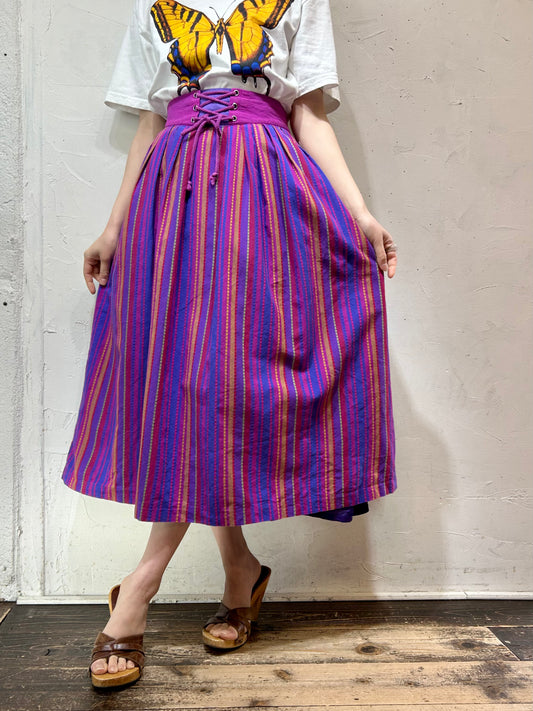 Vintage Stripe Skirt 〜Westfalen-stoffe〜 [C26638]