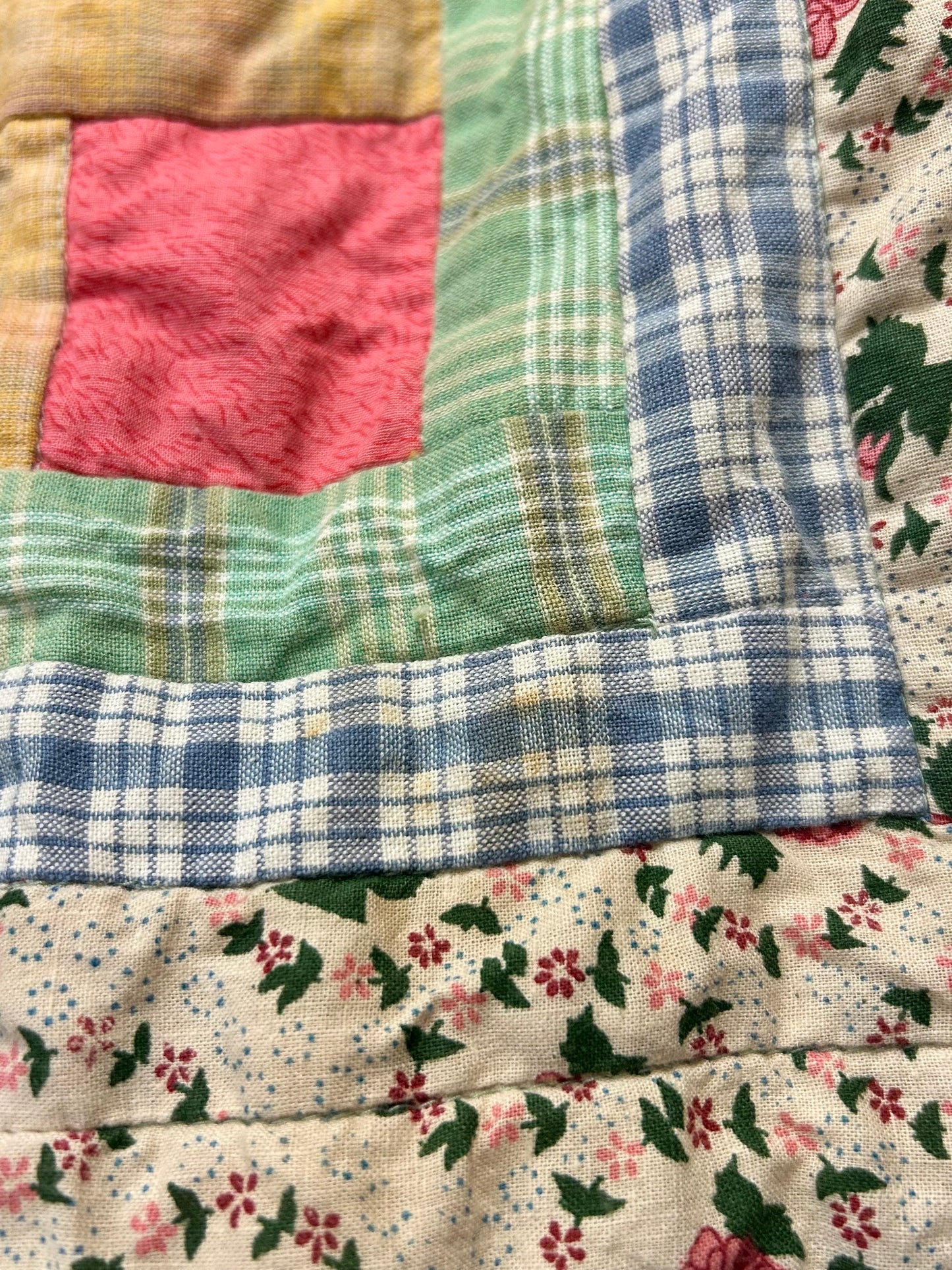 Vintage Reversible Patchwork Jacket [A29226]