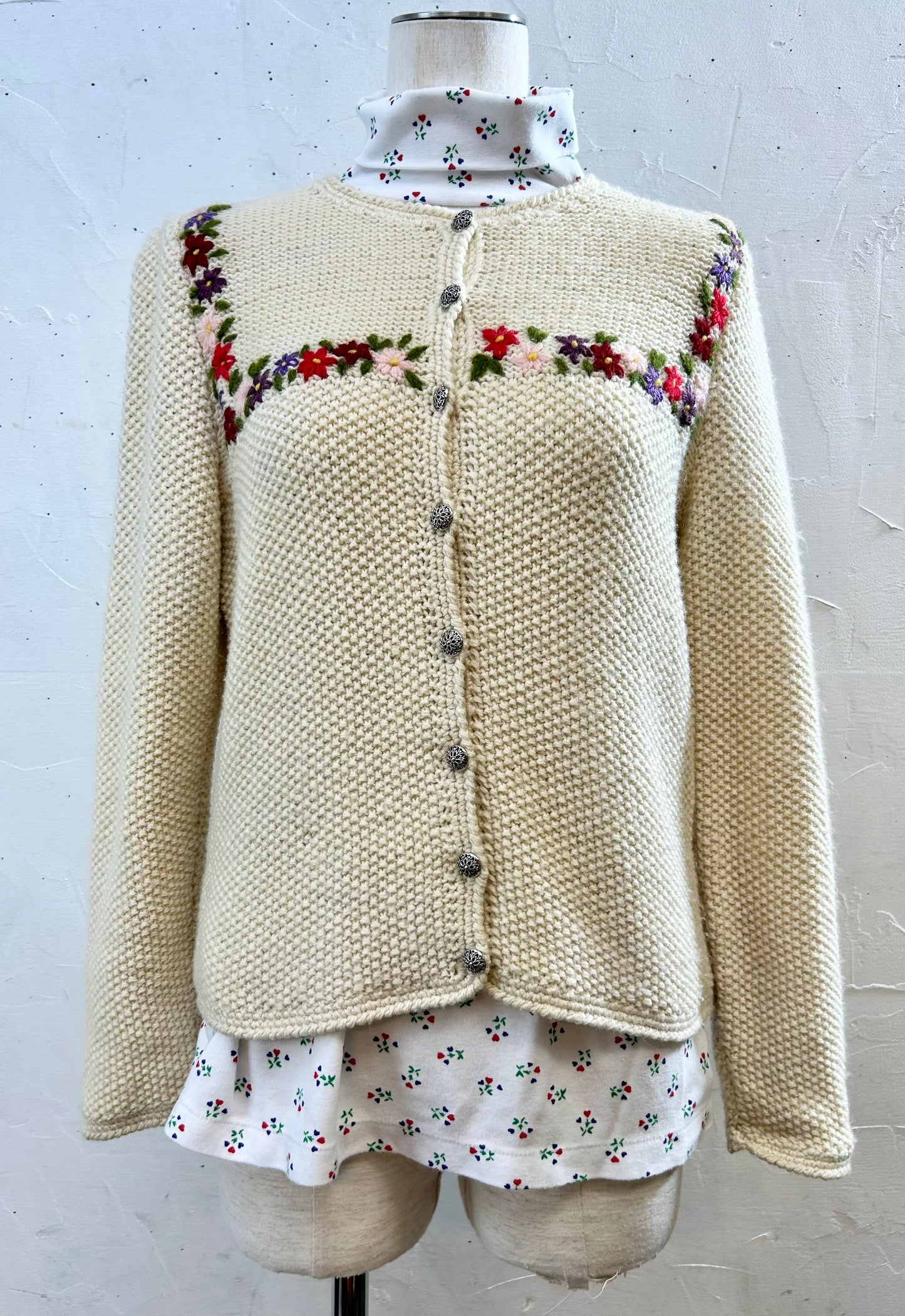 Vintage Tyrol Knit Cardigan [I28558]