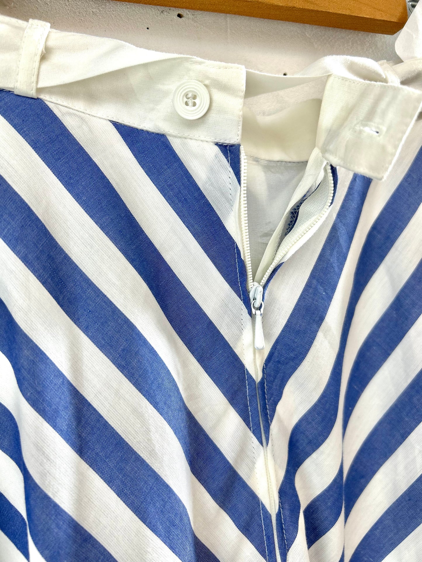 Vintage Stripe Skirt MADE IN W.GERMANY [D30076]