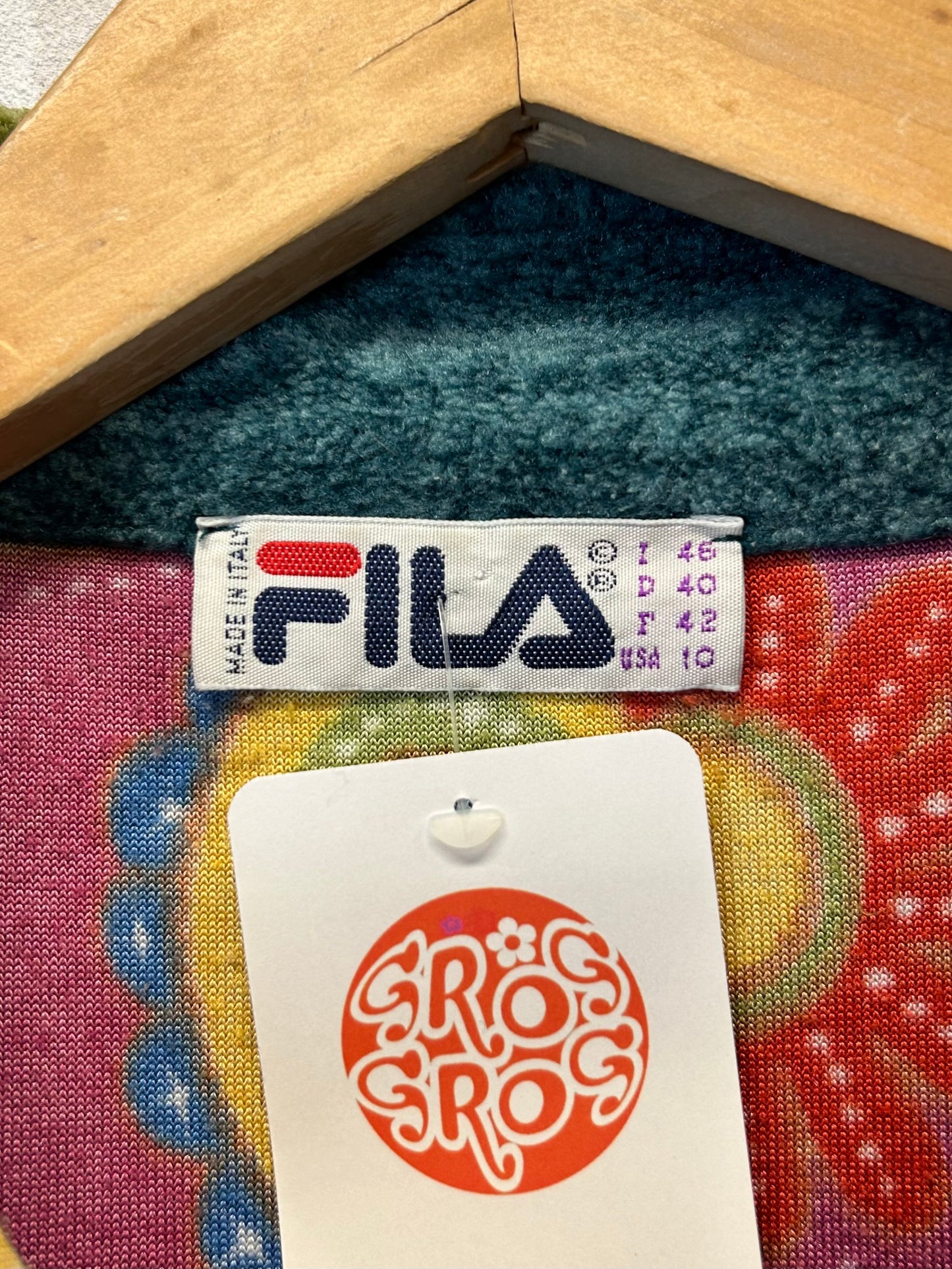 ’80s Vintage Fleece Pull Over 〜FILA〜 [I28340]