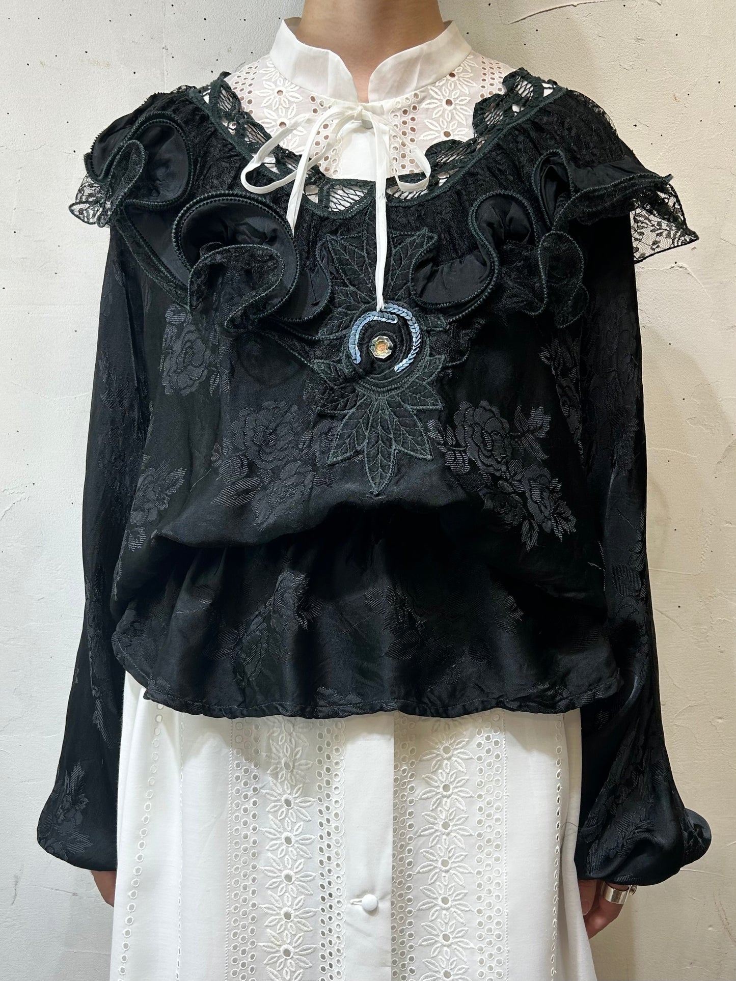 Vintage Viscose Blouse [H24730]