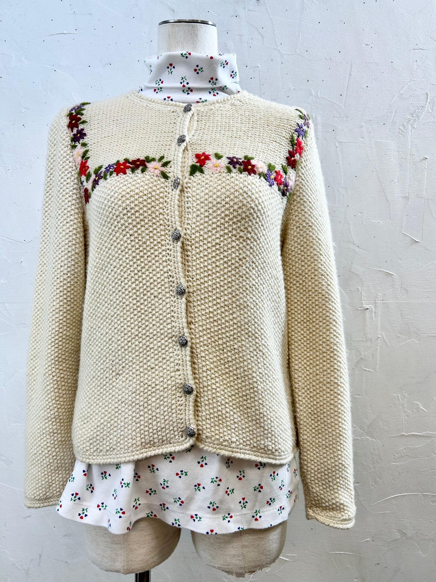 Vintage Tyrol Knit Cardigan [I28558]