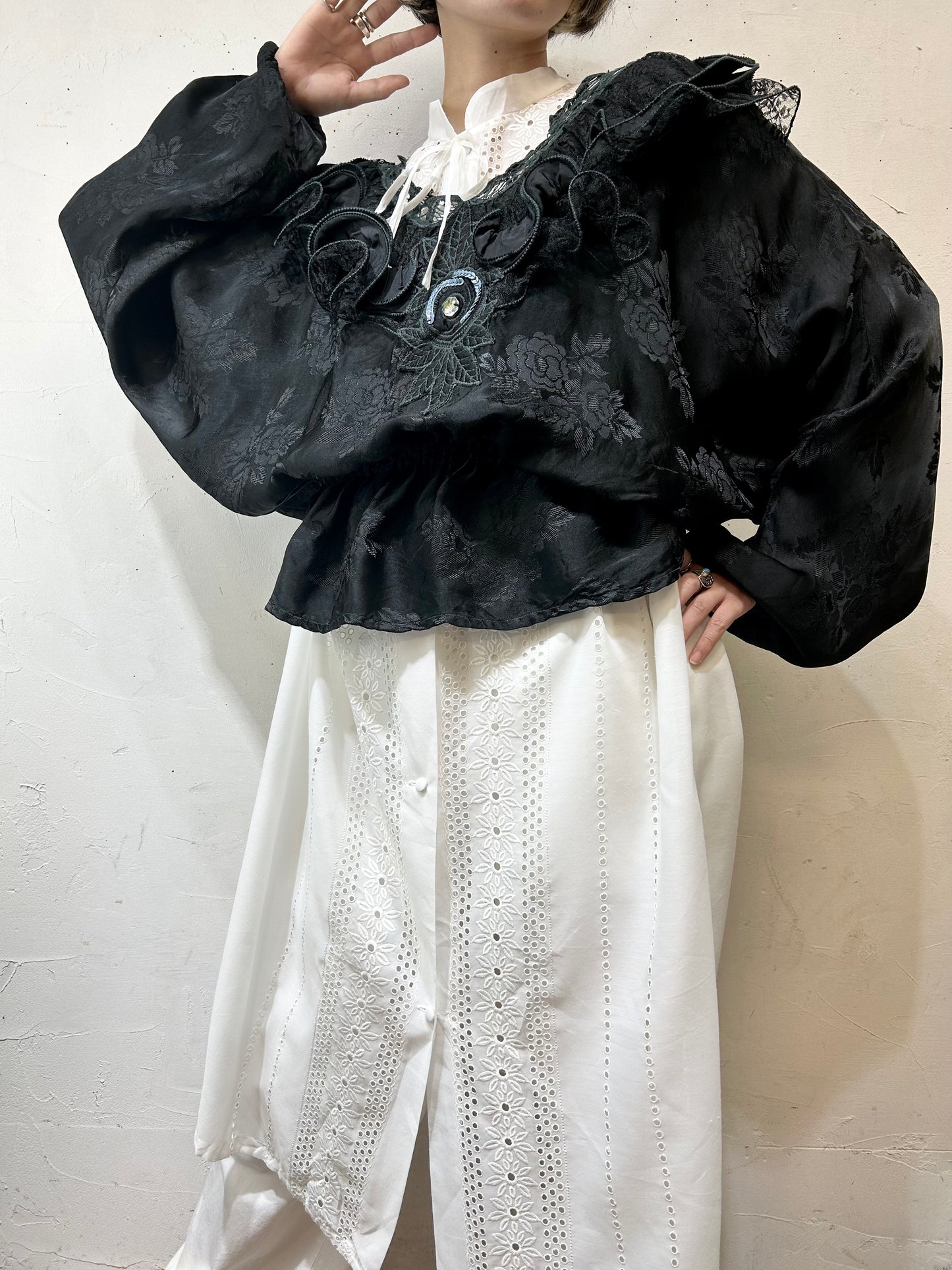 Vintage Viscose Blouse [H24730]