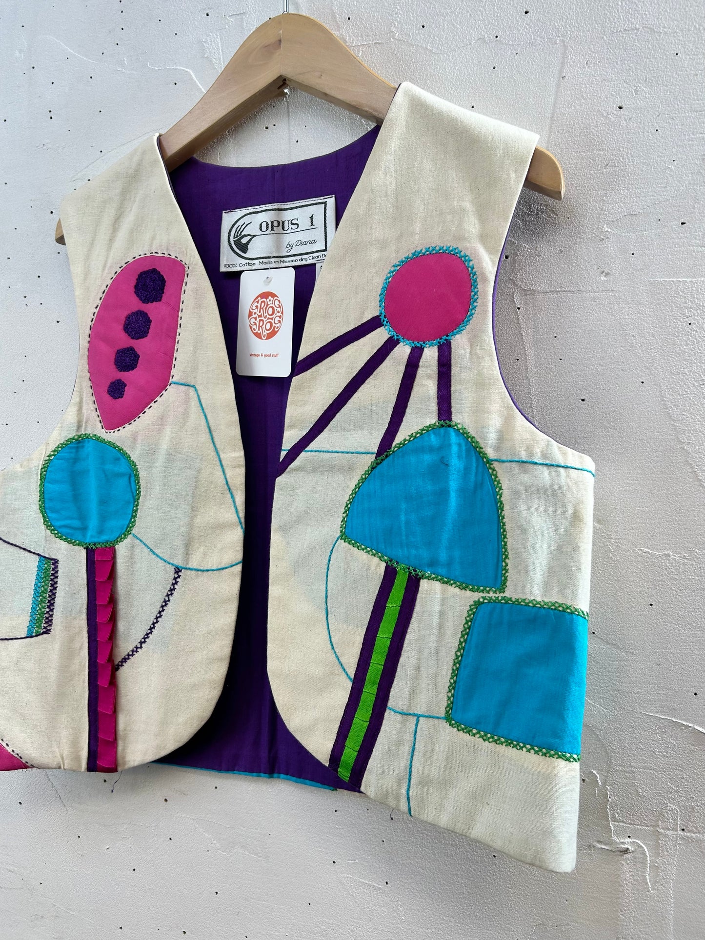 Vintage Patch Vest 〜OPUS1〜 [A29230]