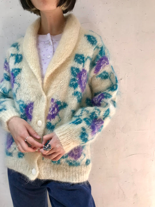 Vintage Hand Knit Cardigan [J25246]