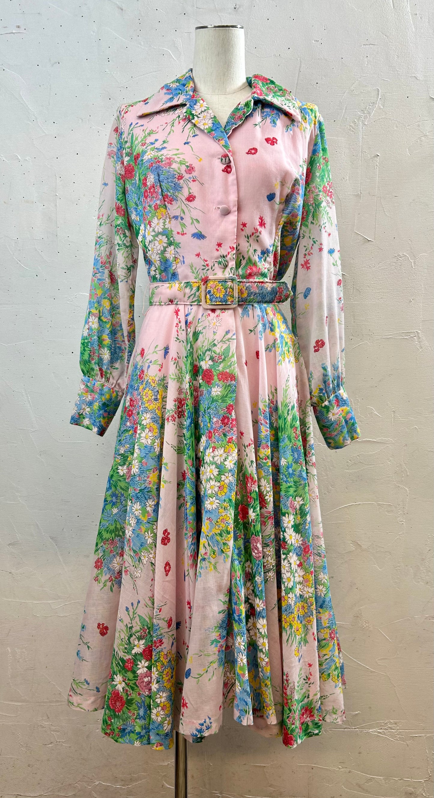 ’70s Vintage Dress [C29663]