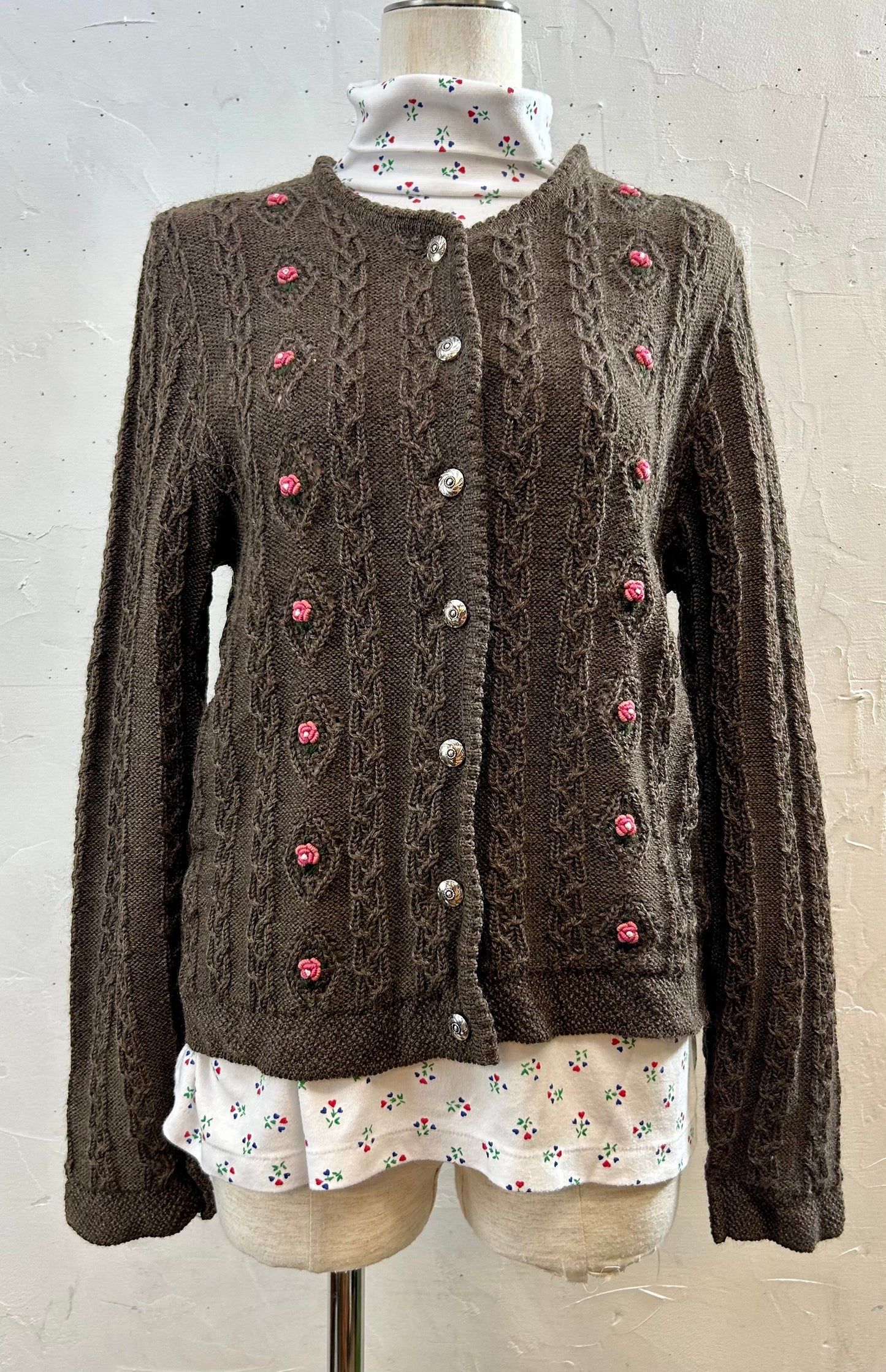 Vintage Tyrol Knit Cardigan [I28560]