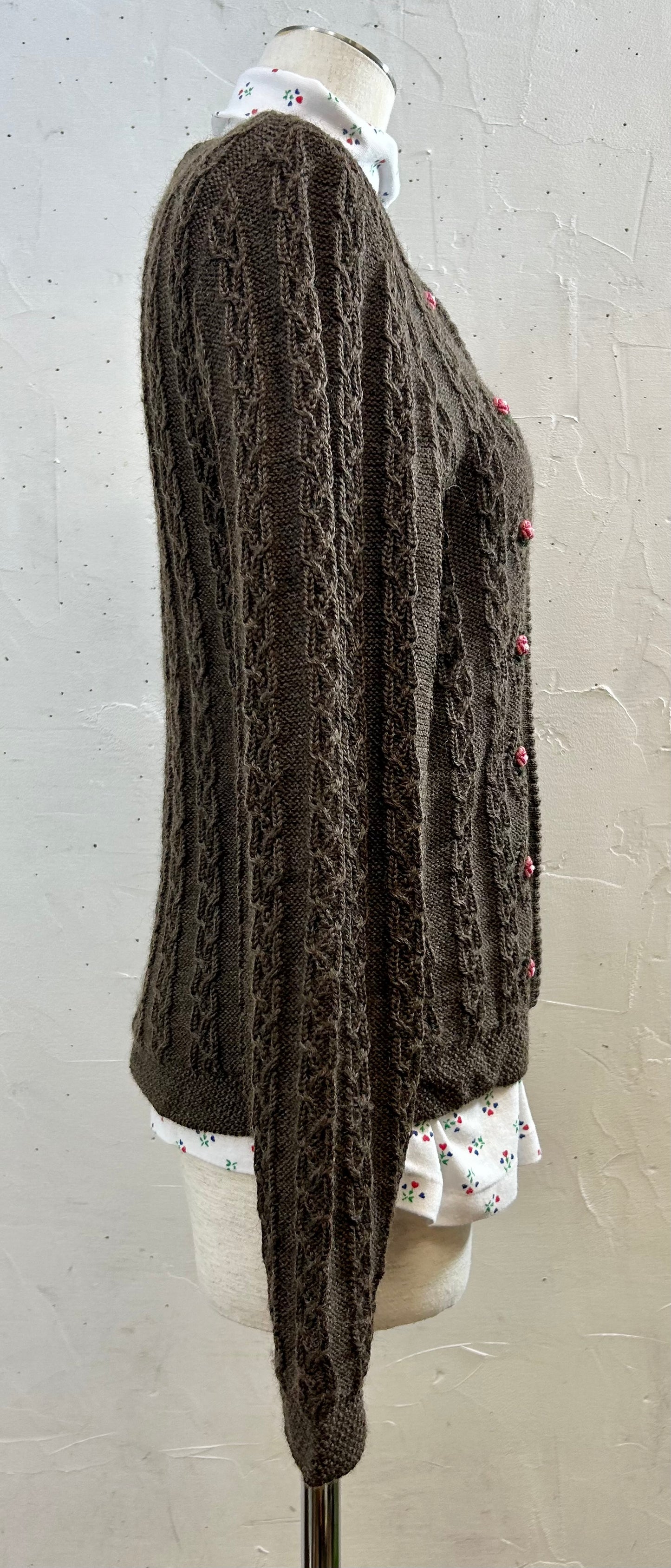 Vintage Tyrol Knit Cardigan [I28560]