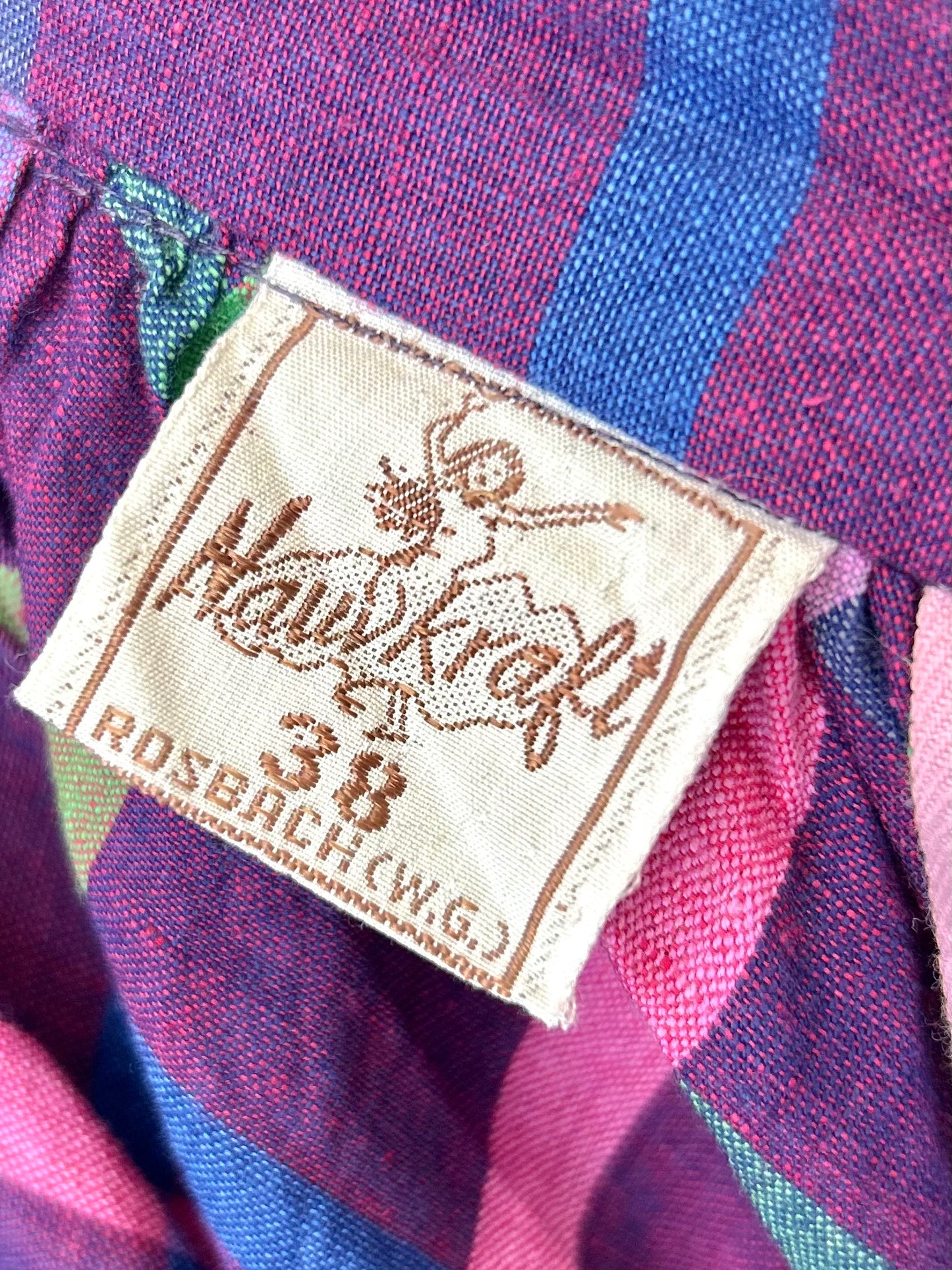 Vintage Plaid Skirt [D30073]