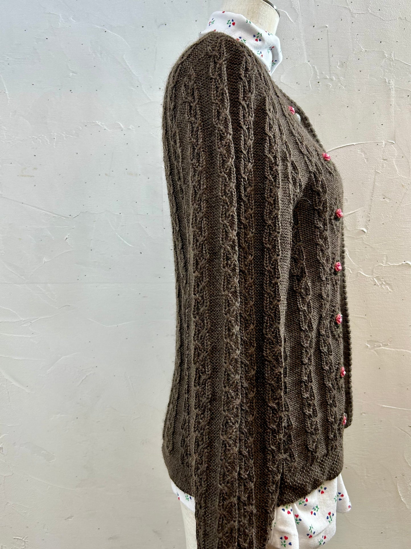 Vintage Tyrol Knit Cardigan [I28560]