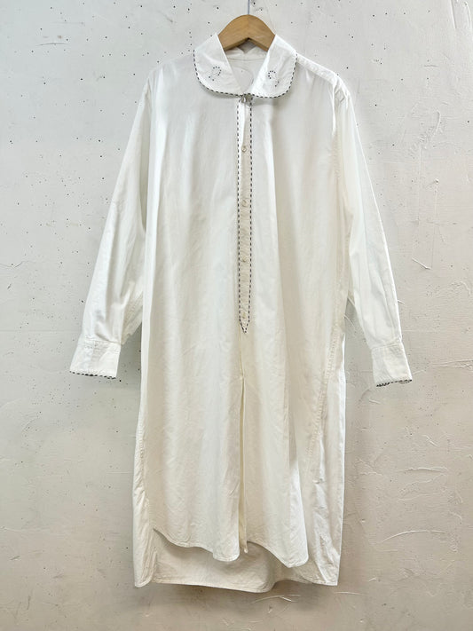 Vintage White Nightie Dress [E30306]