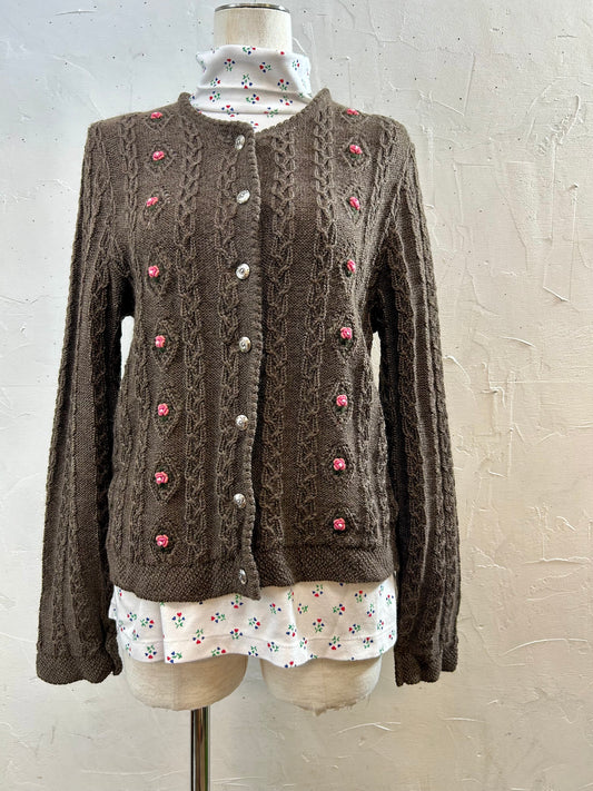 Vintage Tyrol Knit Cardigan [I28560]