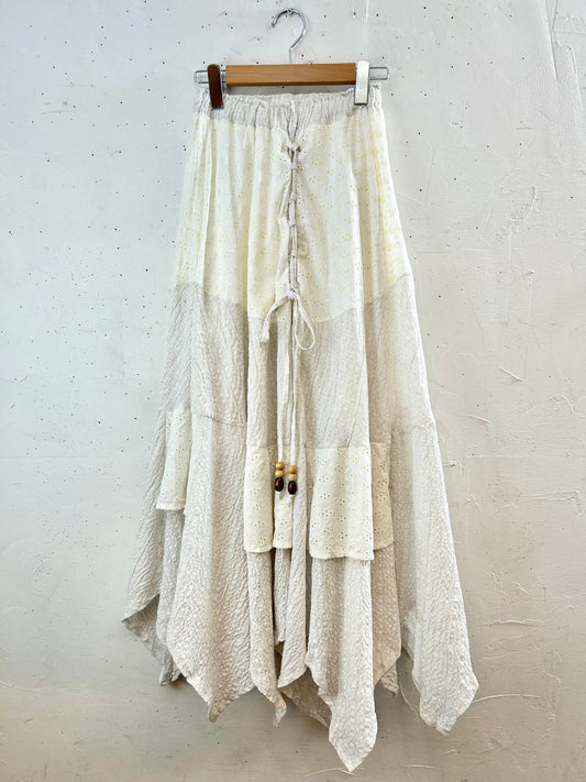 Vintage Tiered Skirt [F30518]