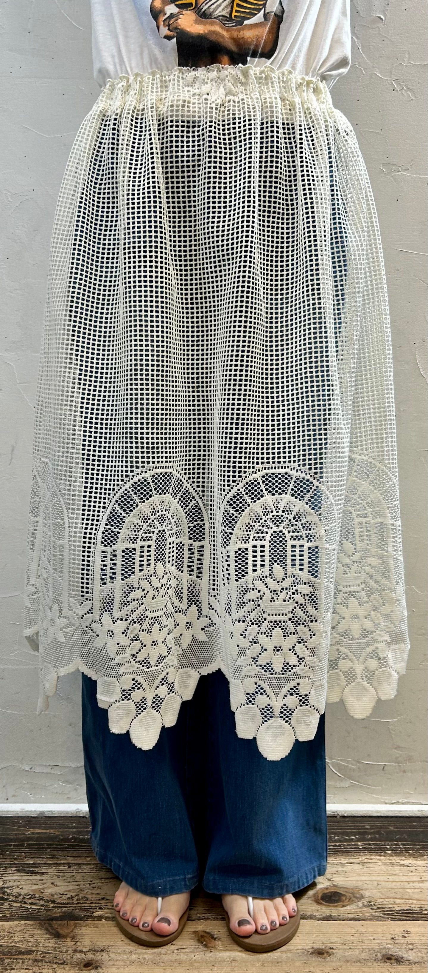 Vintage Lace Skirt 〜Amy Nina〜 [F27831]