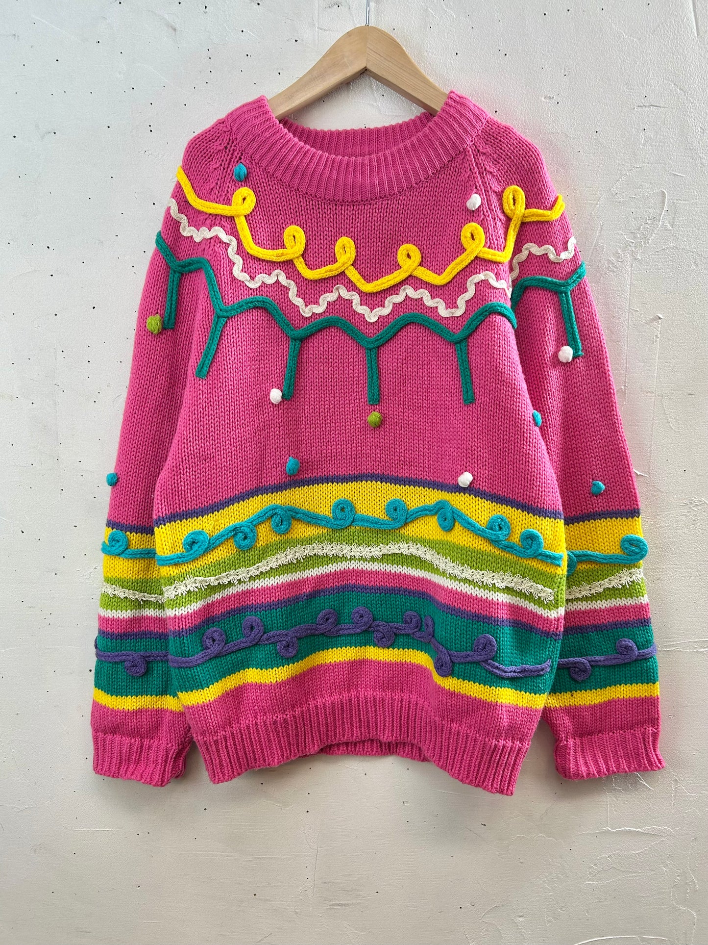 Vintage Knit Sweater [B29458]