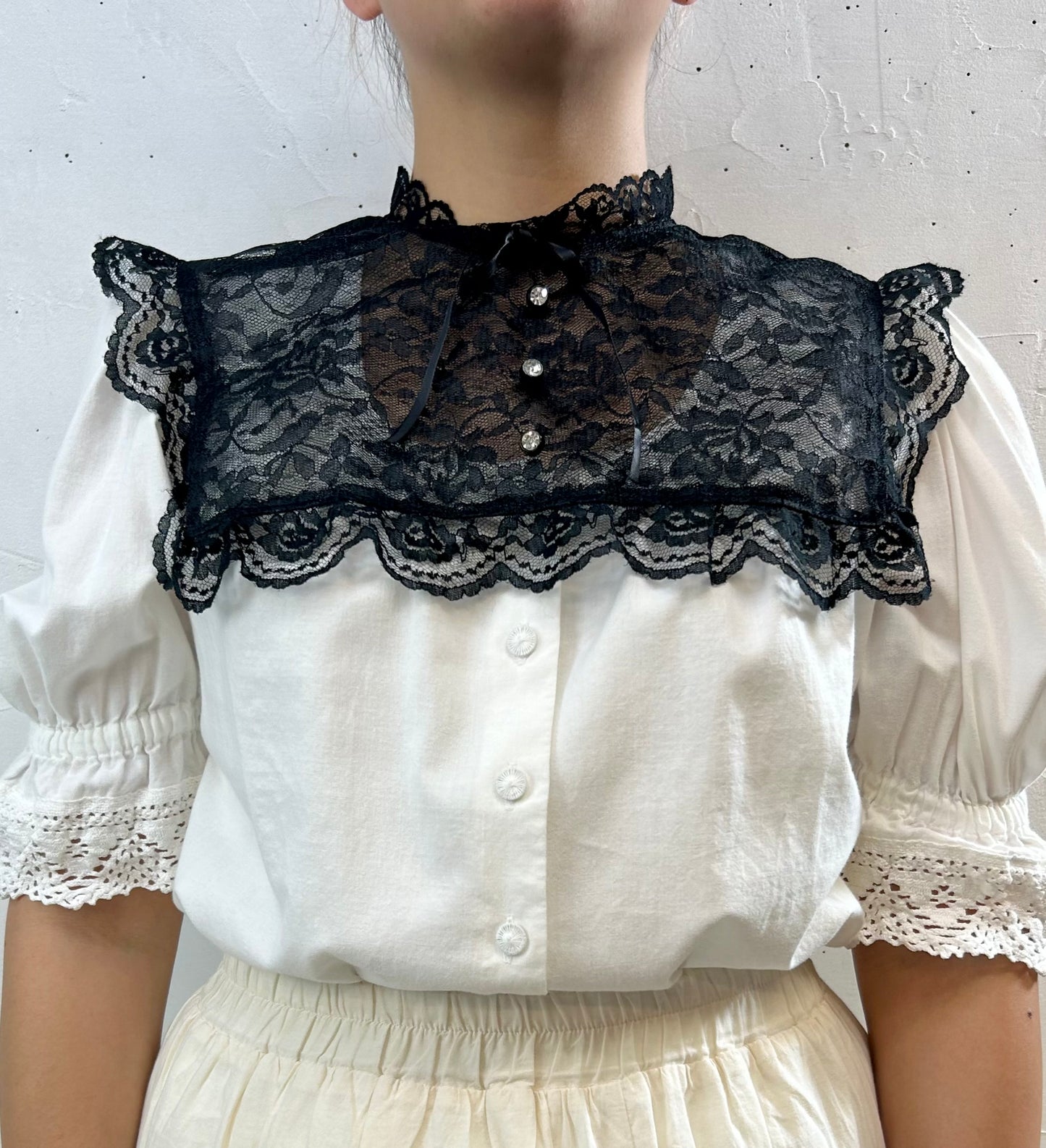 Vintage Lace Detachable Collar [F27665]