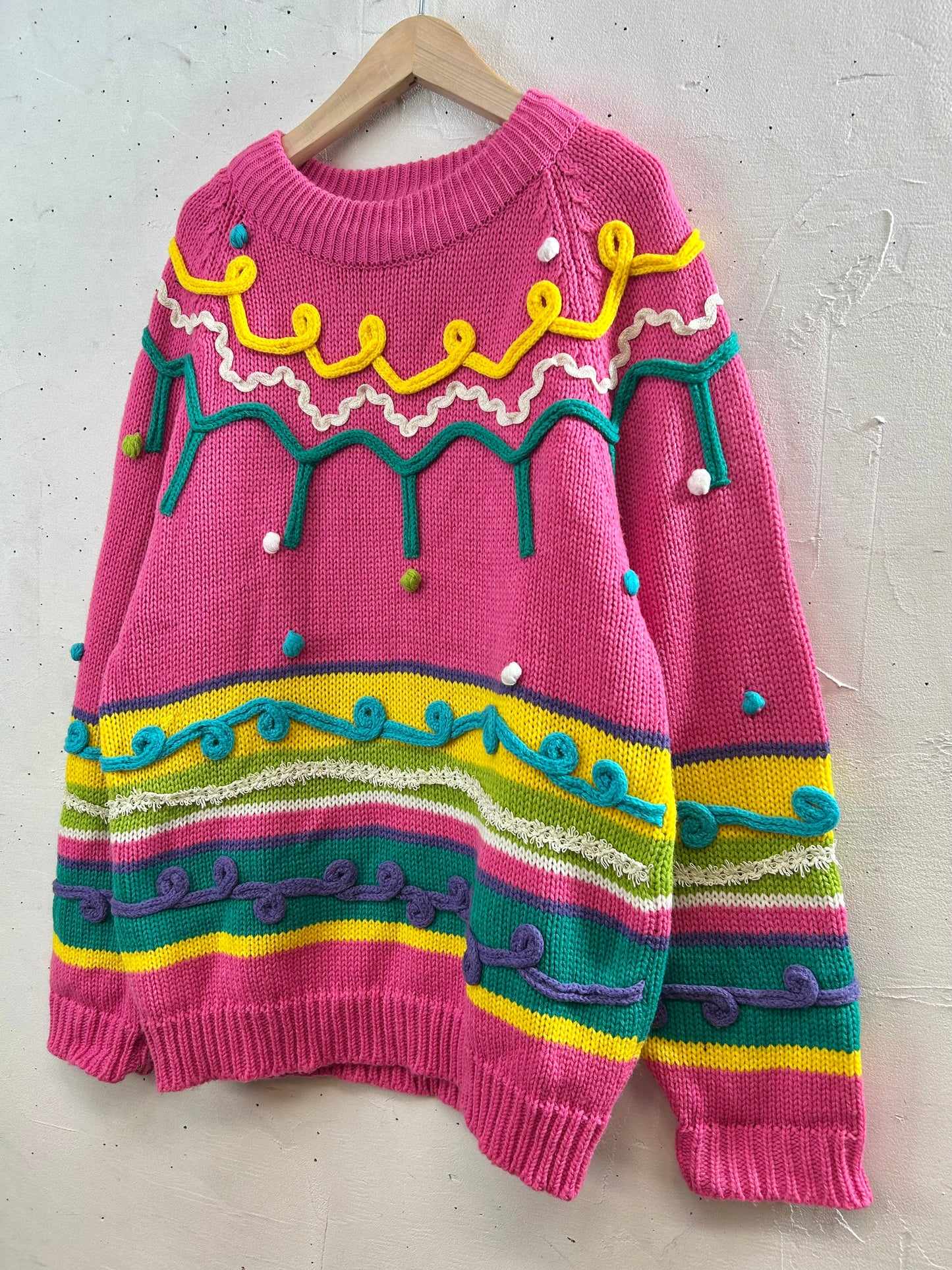 Vintage Knit Sweater [B29458]