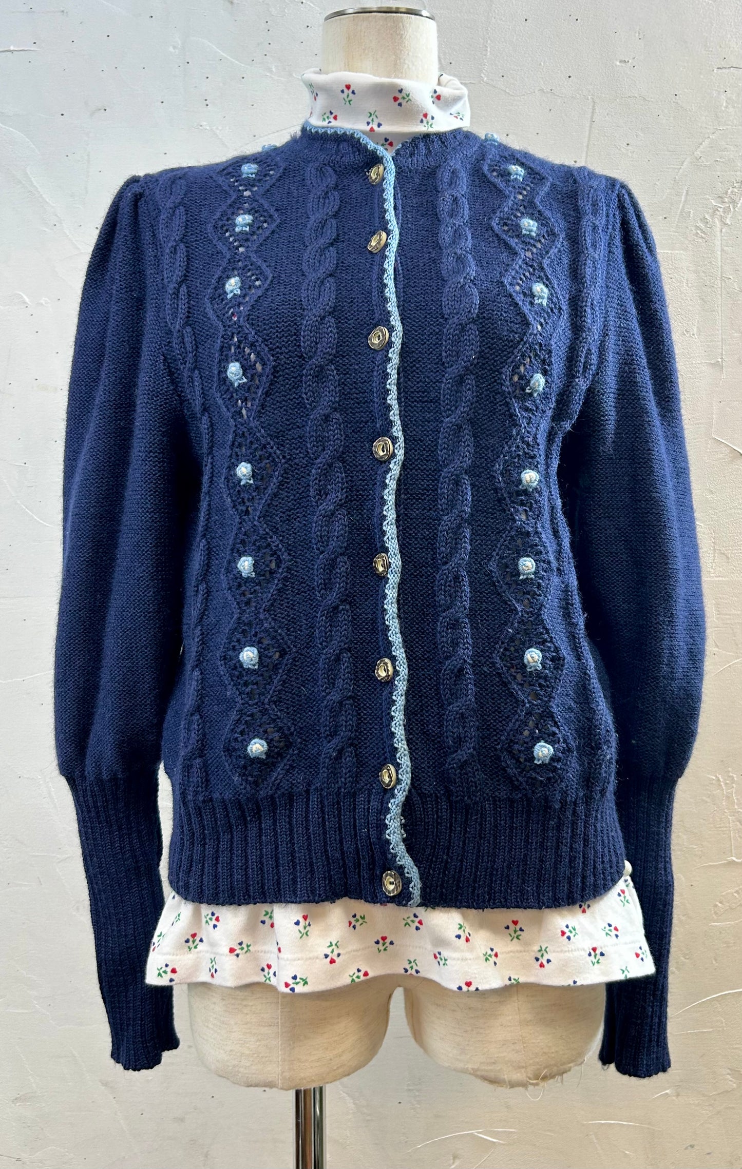 Vintage Tyrol Knit Cardigan [I28557]