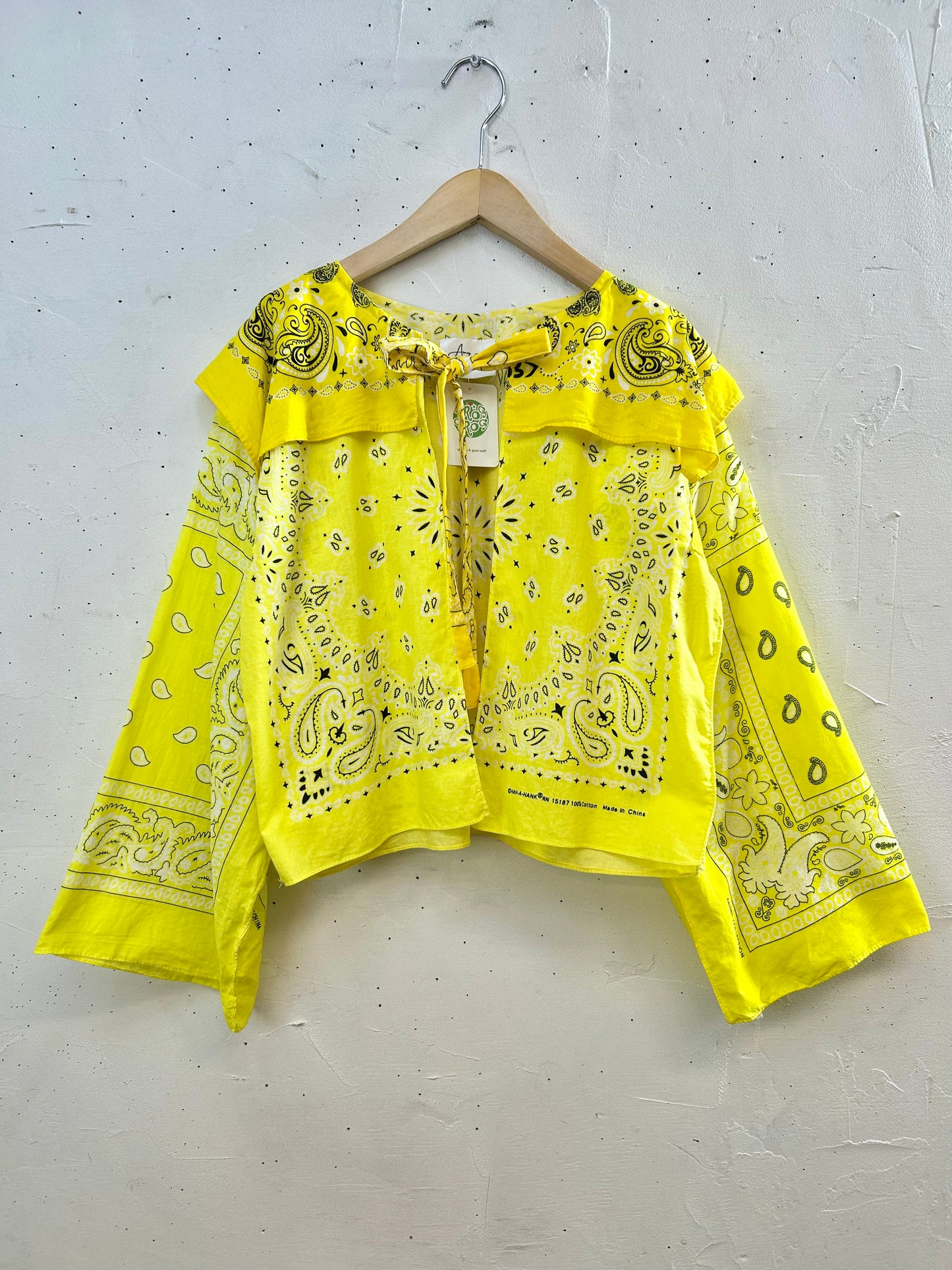Vintage Bandana Patchwork Tops 〜Amy Nina〜[D30083]