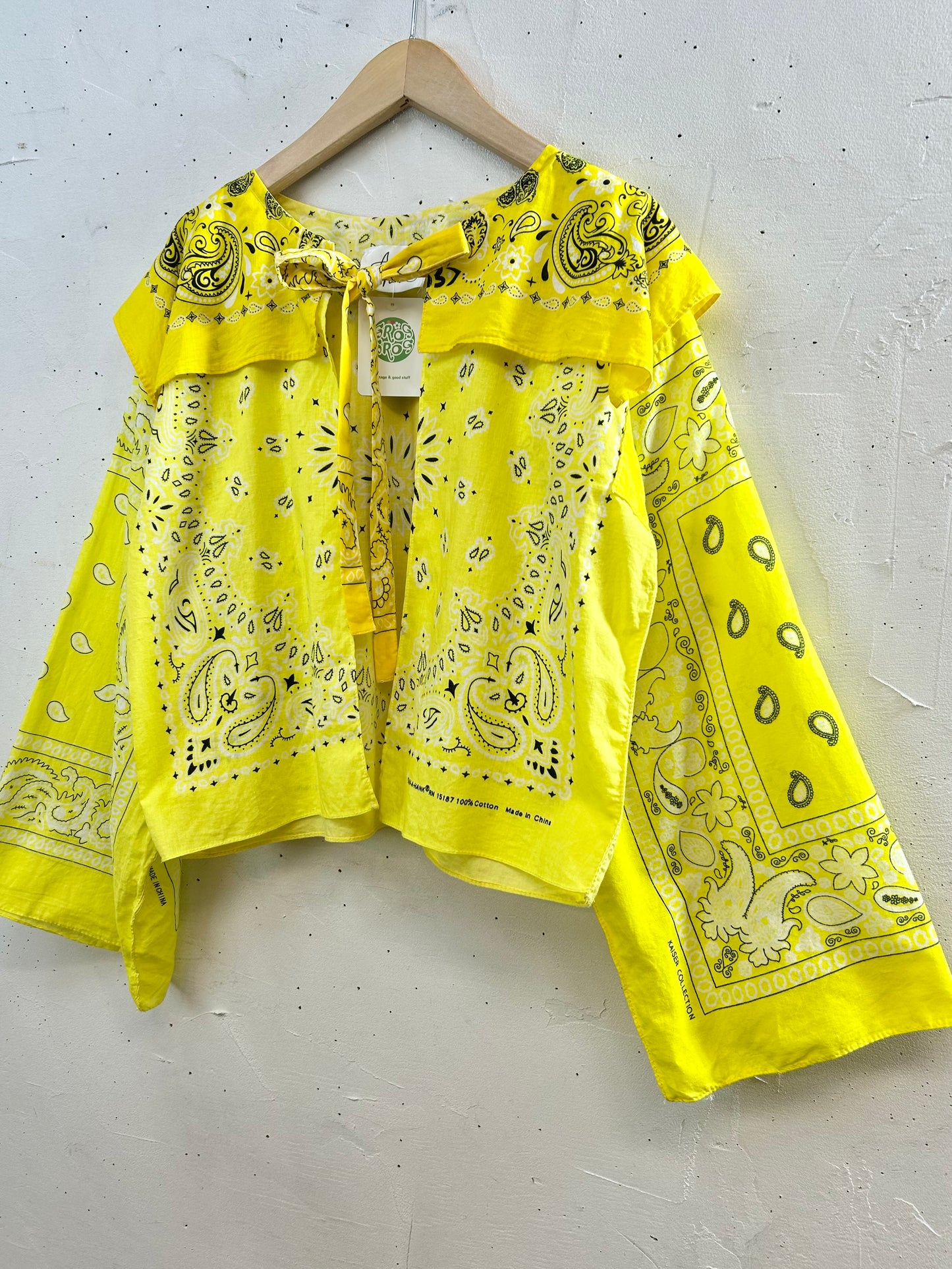 Vintage Bandana Patchwork Tops 〜Amy Nina〜[D30083]