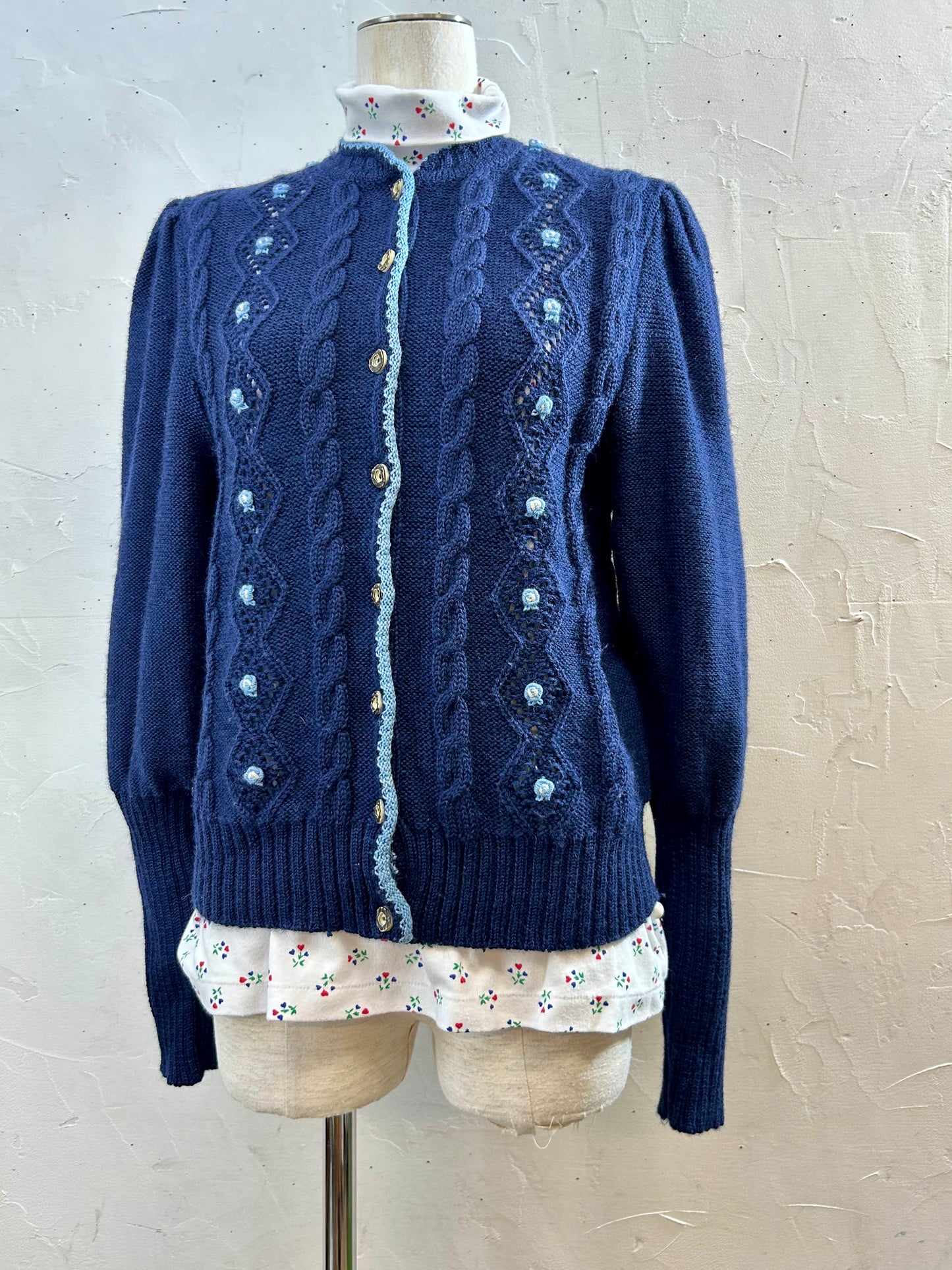 Vintage Tyrol Knit Cardigan [I28557]