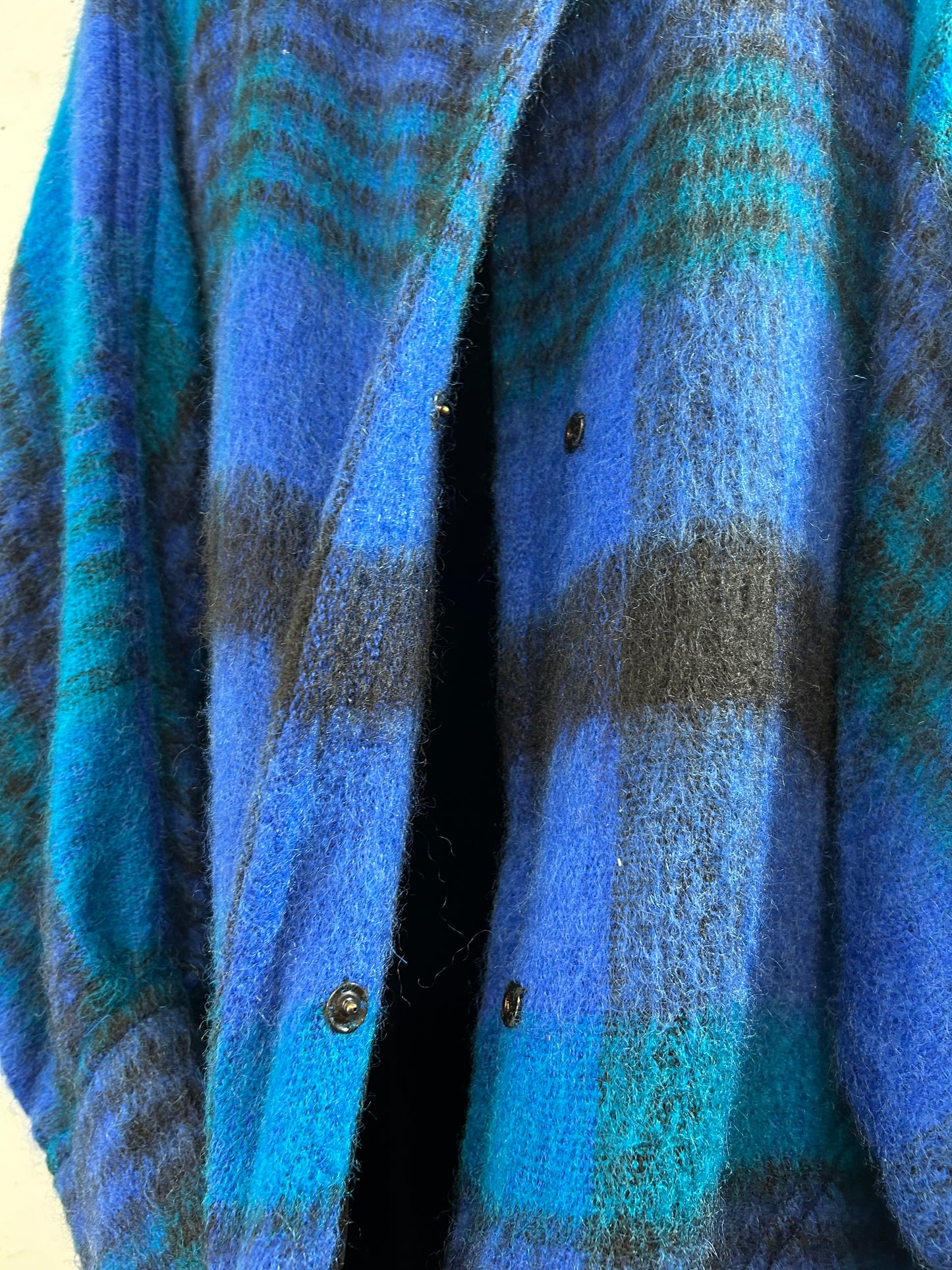 ’60s Vintage Plaid Coat [A29227]