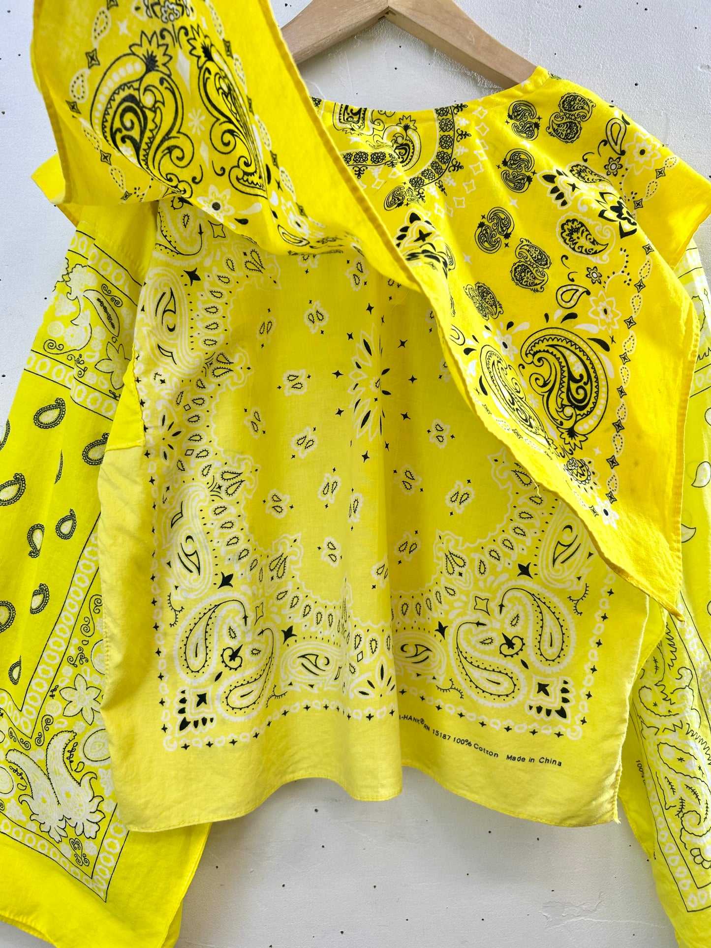 Vintage Bandana Patchwork Tops 〜Amy Nina〜[D30083]