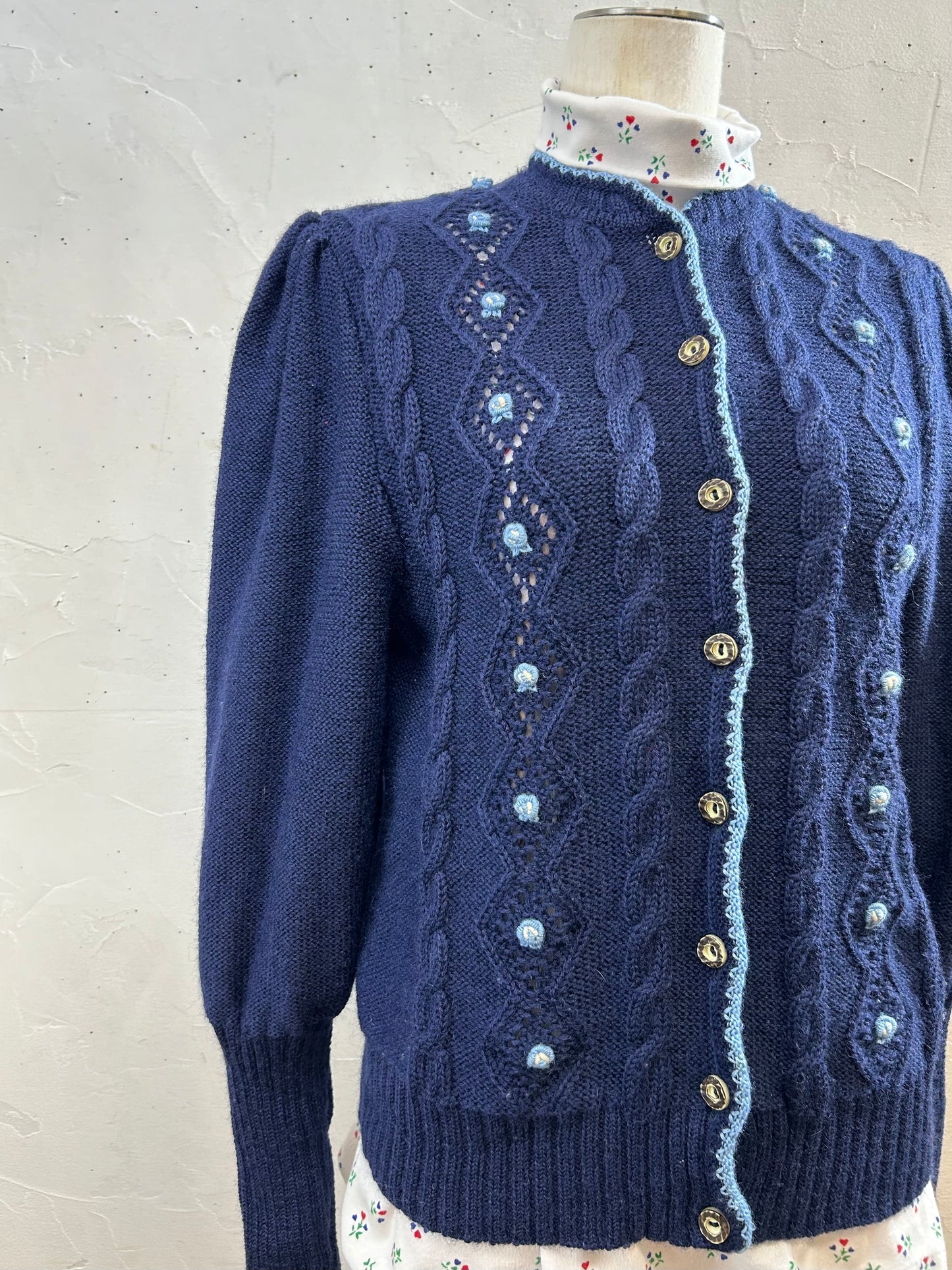 Vintage Tyrol Knit Cardigan [I28557]