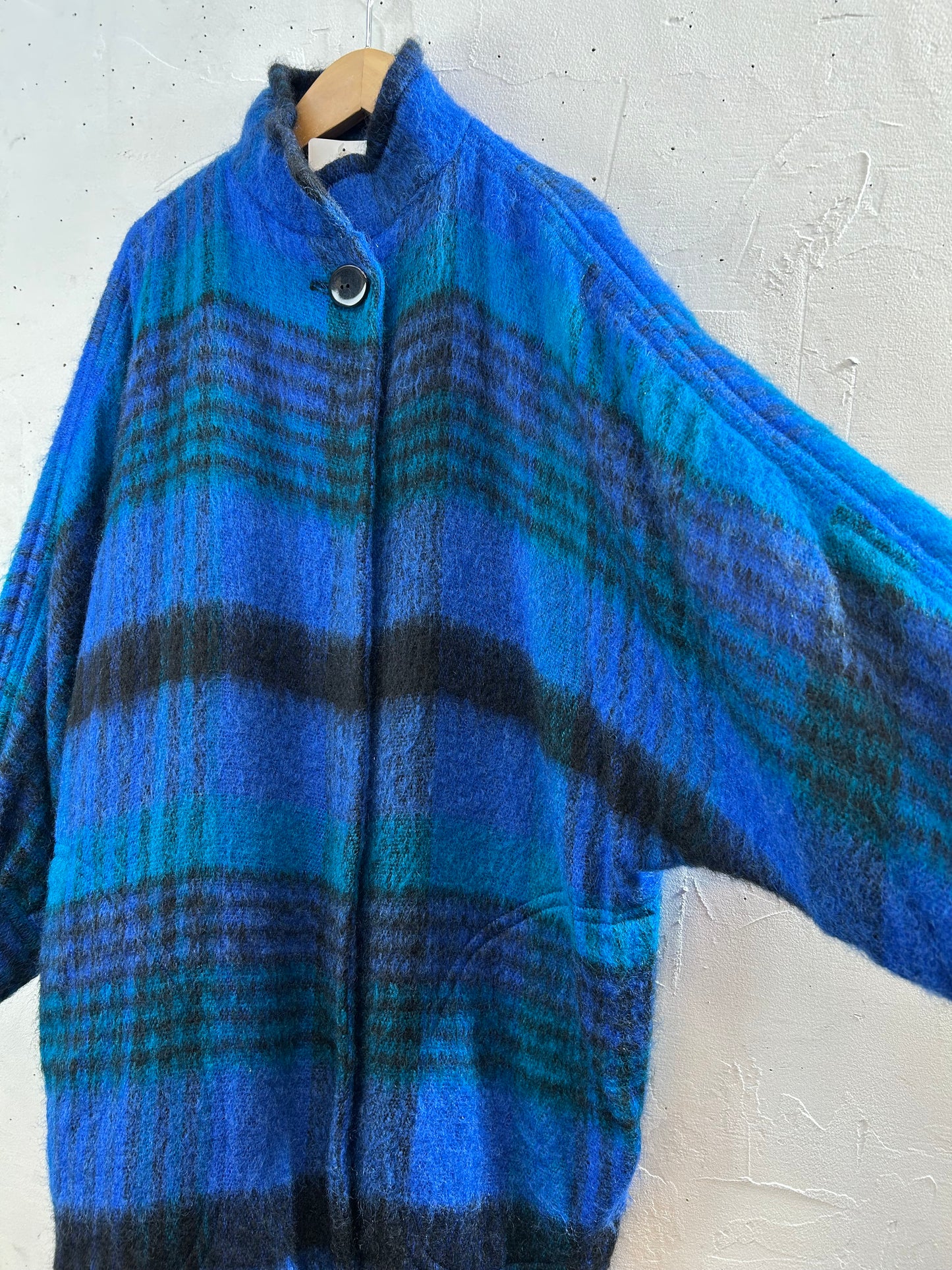 ’60s Vintage Plaid Coat [A29227]