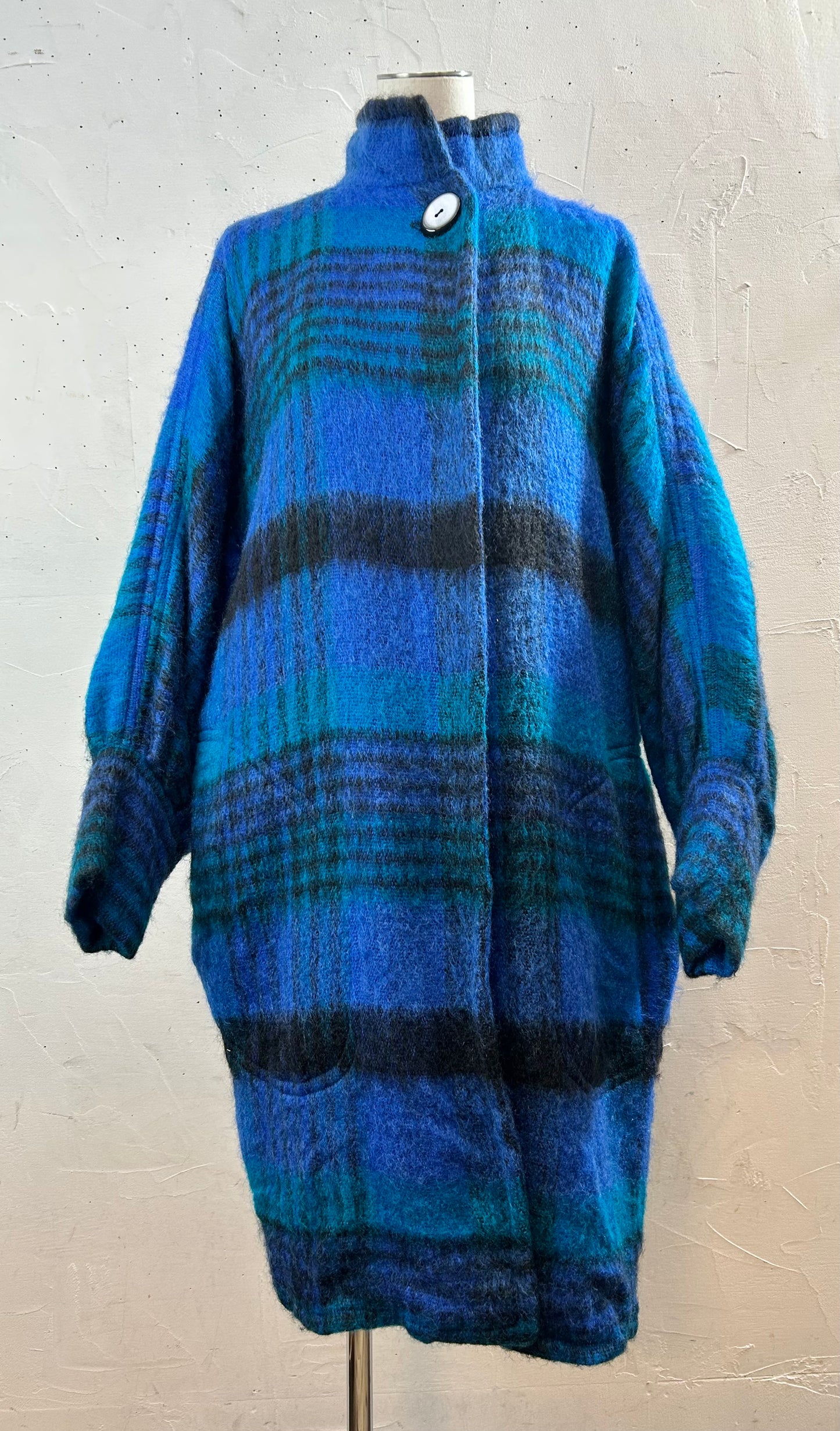 ’60s Vintage Plaid Coat [A29227]