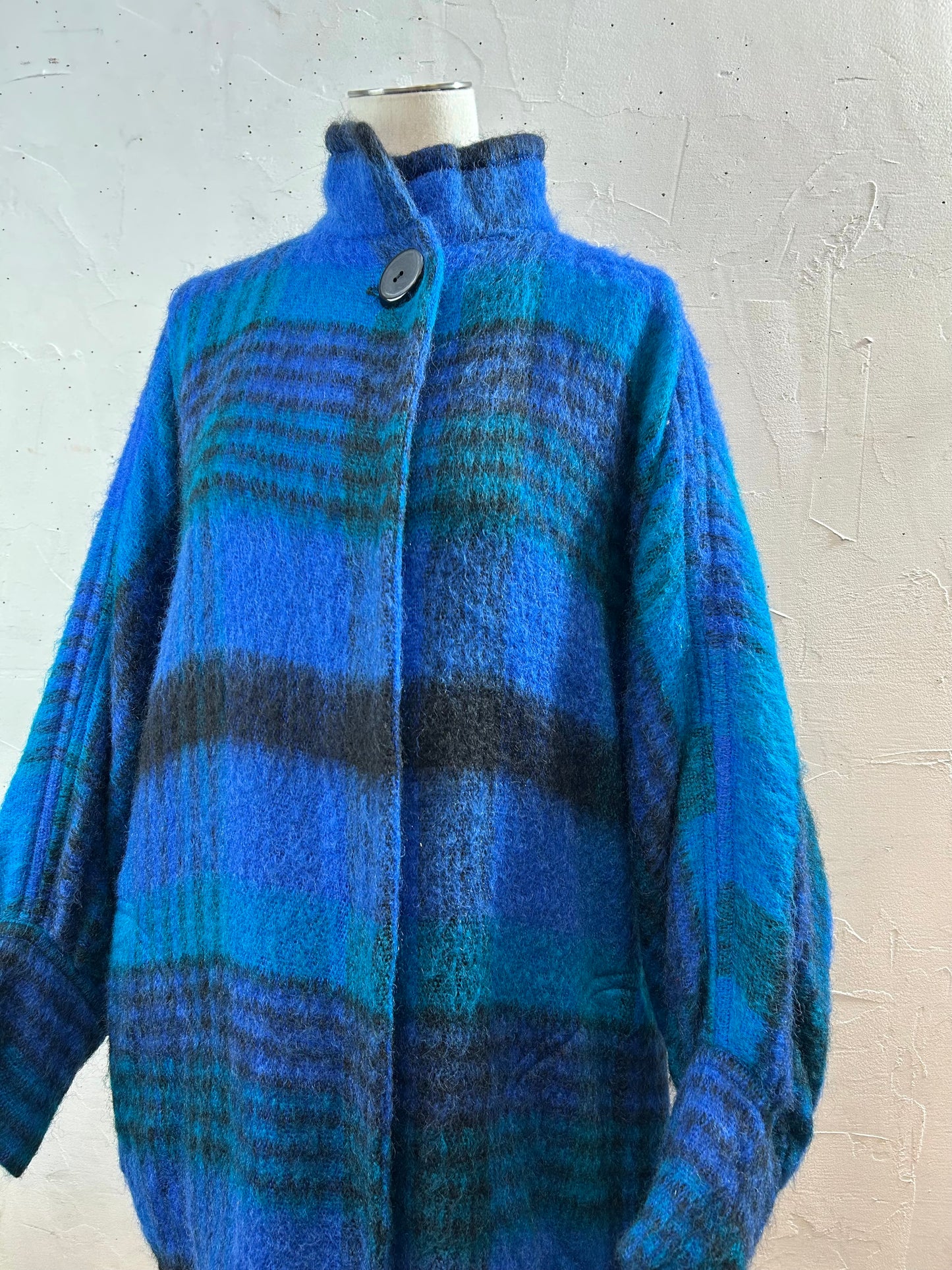 ’60s Vintage Plaid Coat [A29227]