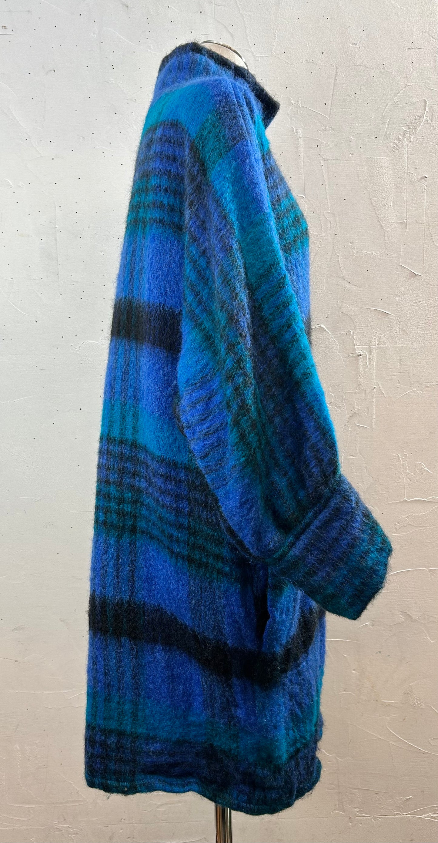 ’60s Vintage Plaid Coat [A29227]