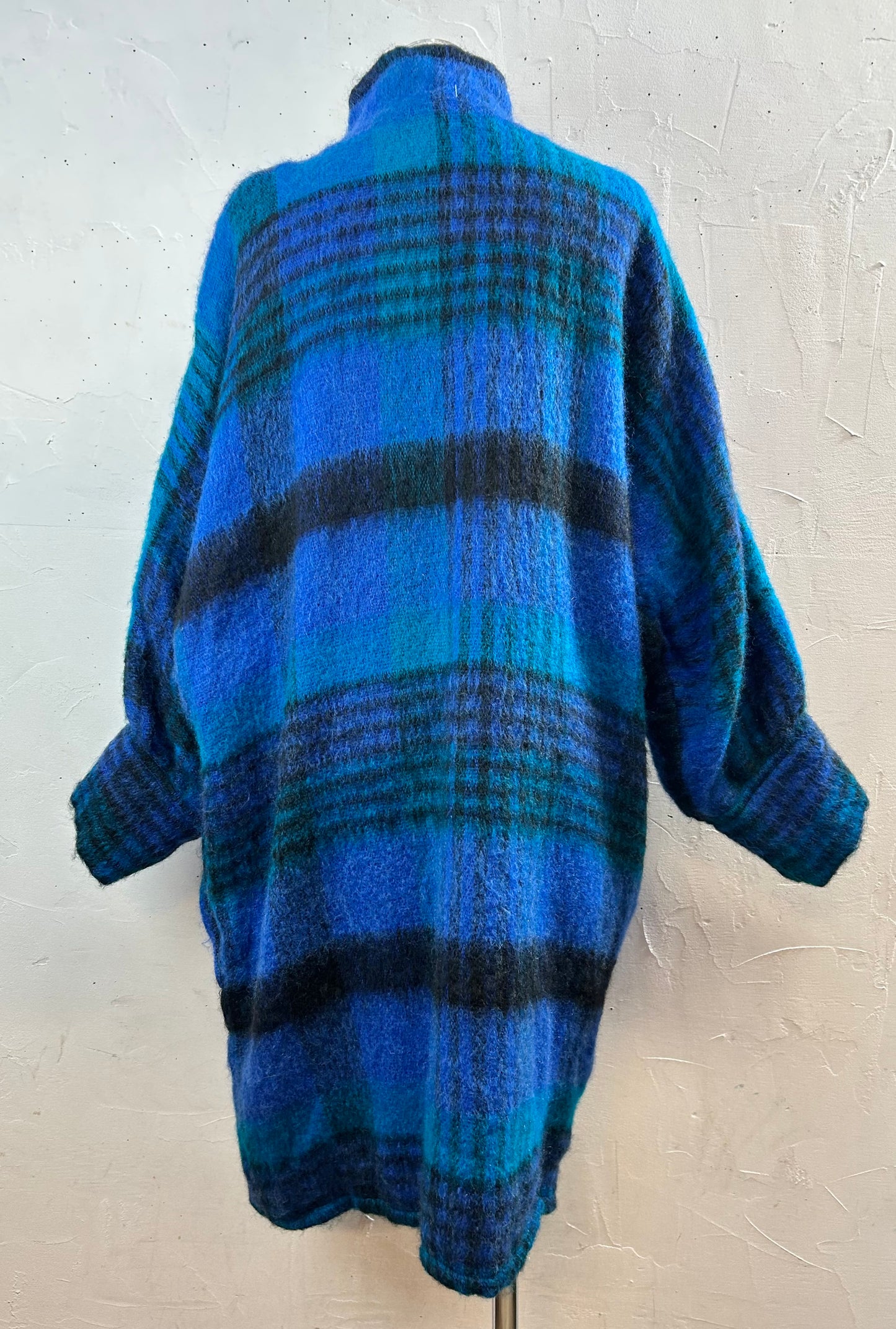 ’60s Vintage Plaid Coat [A29227]